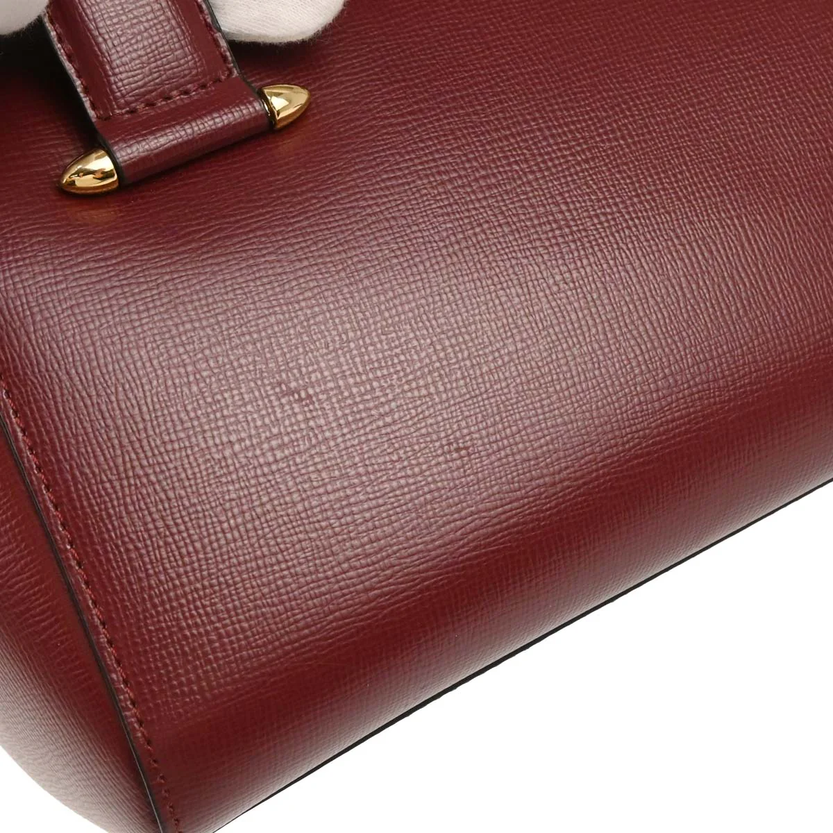 Cartier Bordeaux Leather Must de Cartier Handbag - Image 5
