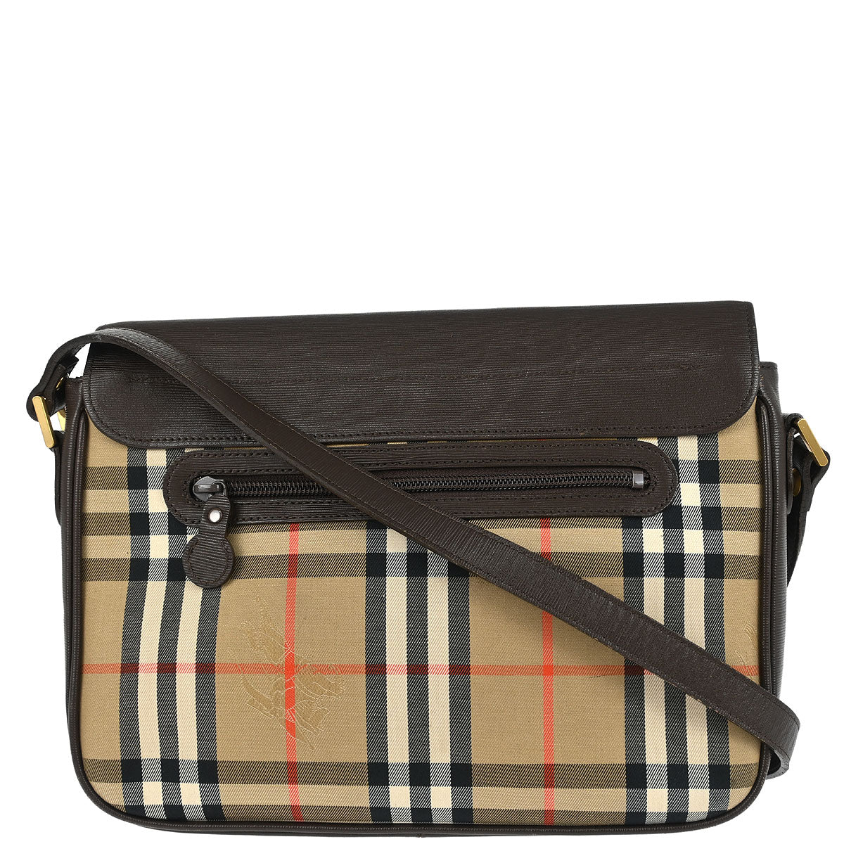 Burberrys Beige House Check Shoulder Bag - Image 2