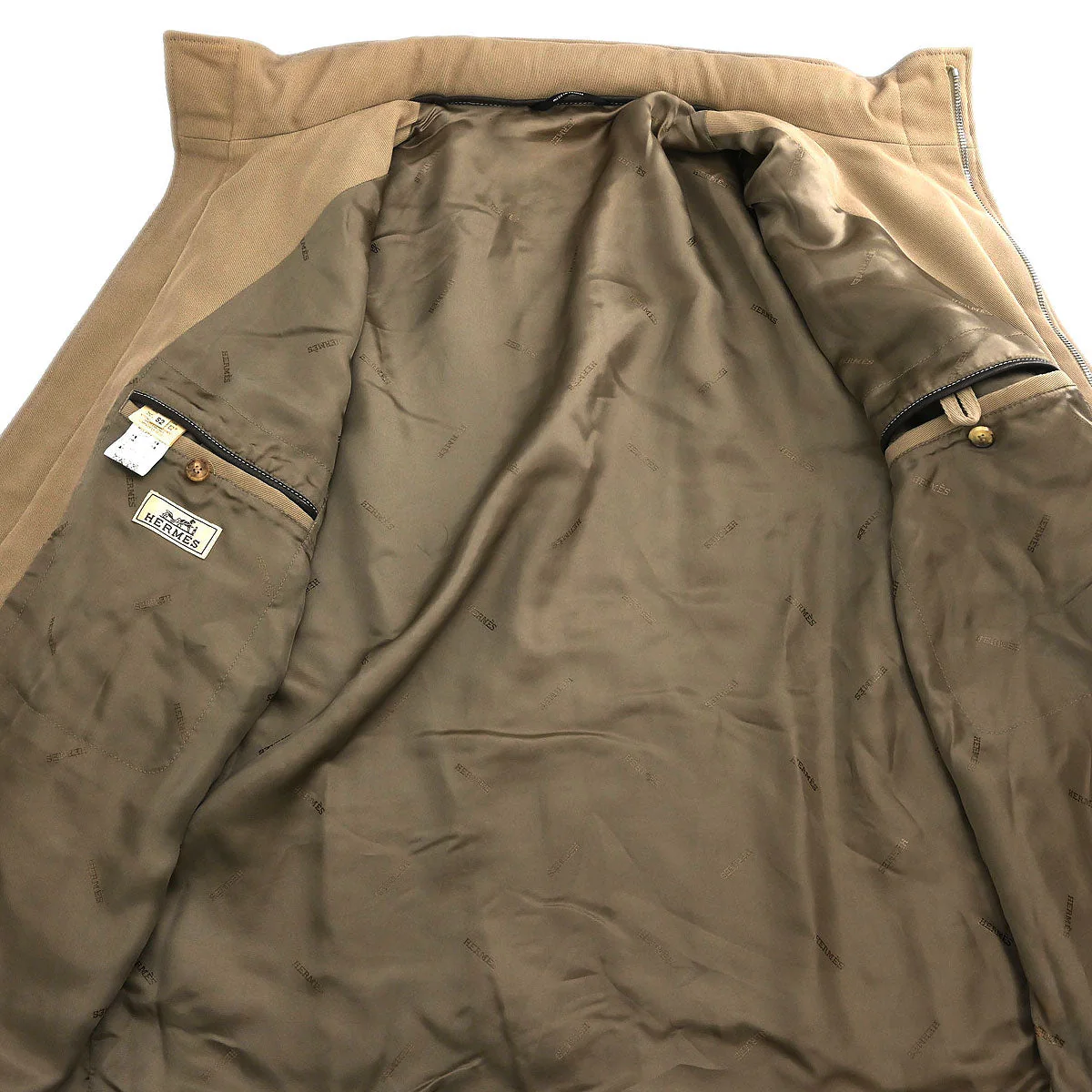 Hermes Coat Brown #52 - Image 4