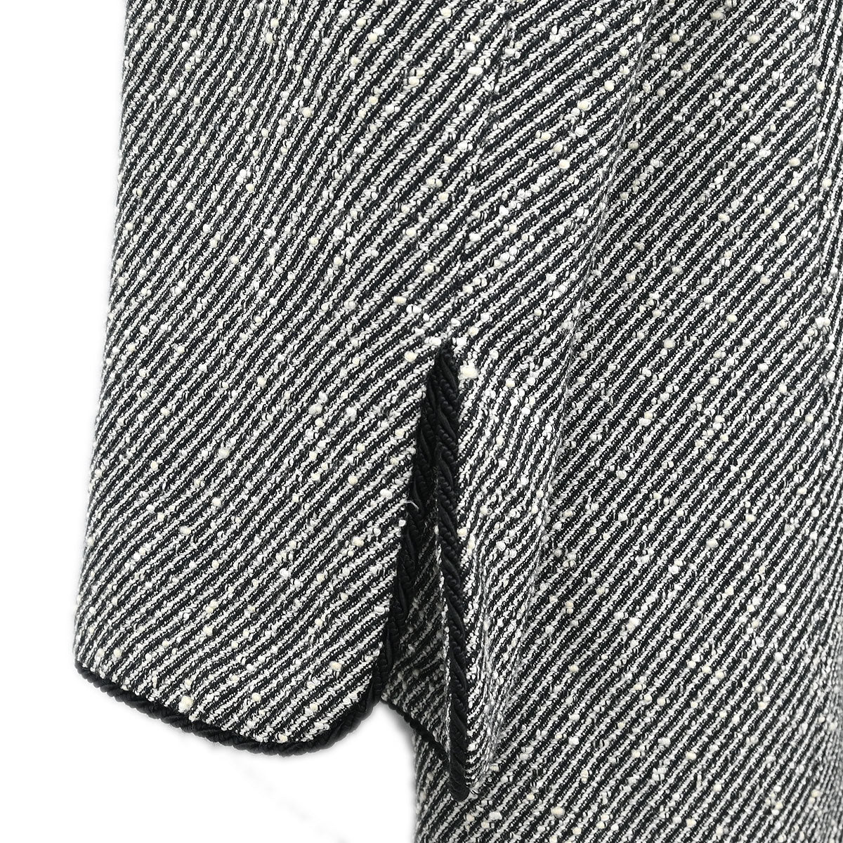 Christian Dior Setup Suit Jacket Skirt Black #36–38 - Image 3
