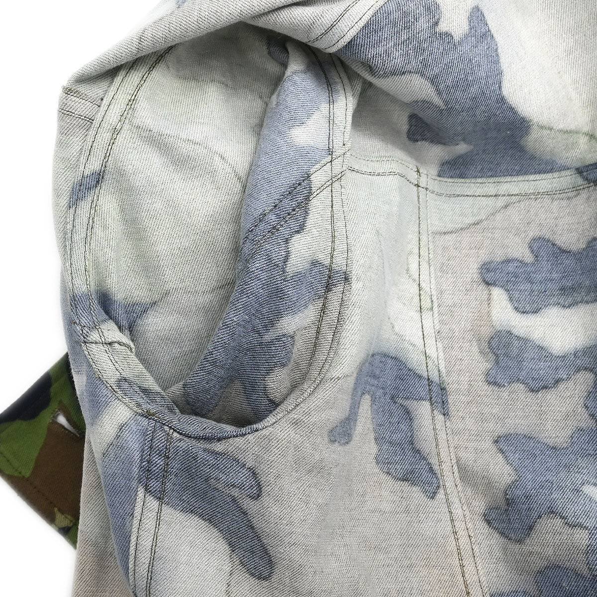 Christian Dior 2001 Single Breasted Jacket Camouflage Khaki #38 - Image 8