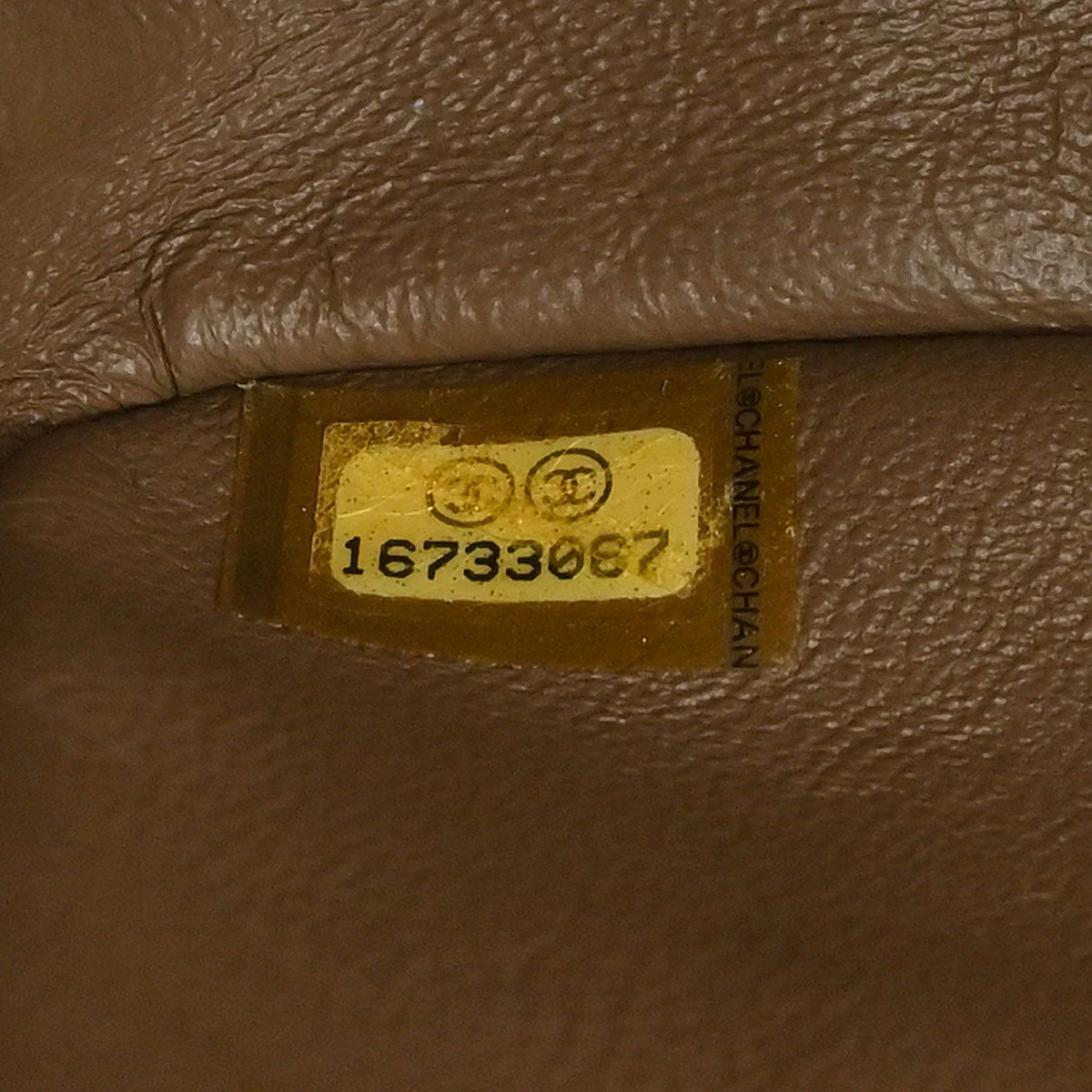 Chanel Bronze Calfskin 2.55 Double Flap Shoulder Bag - Image 10