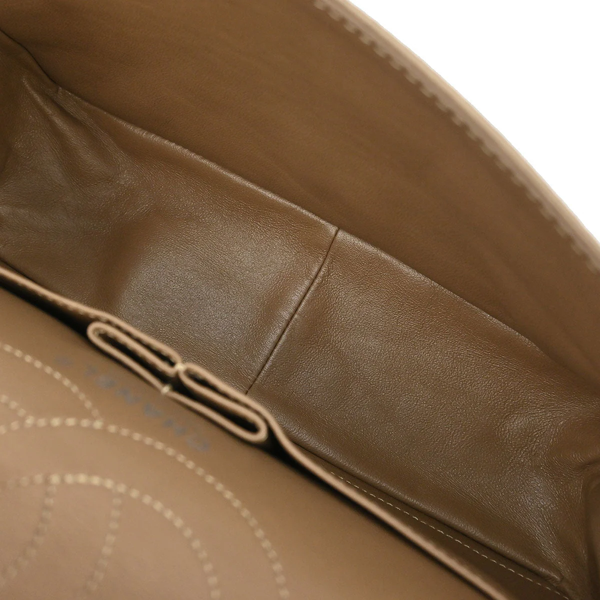 Chanel Bronze Calfskin 2.55 Double Flap Shoulder Bag - Image 8