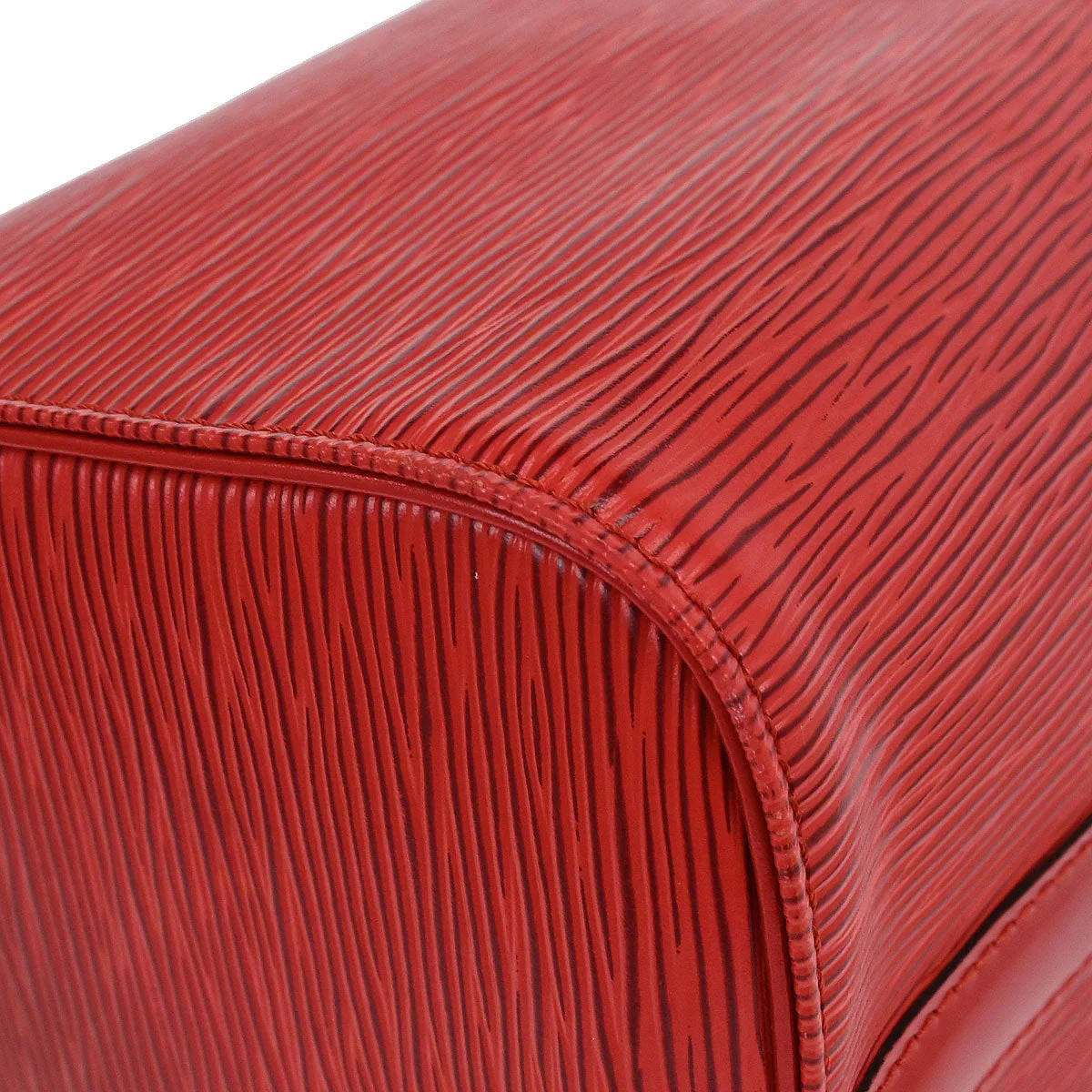 Louis Vuitton Red Epi Speedy 25 Handbag M43017 - Image 4