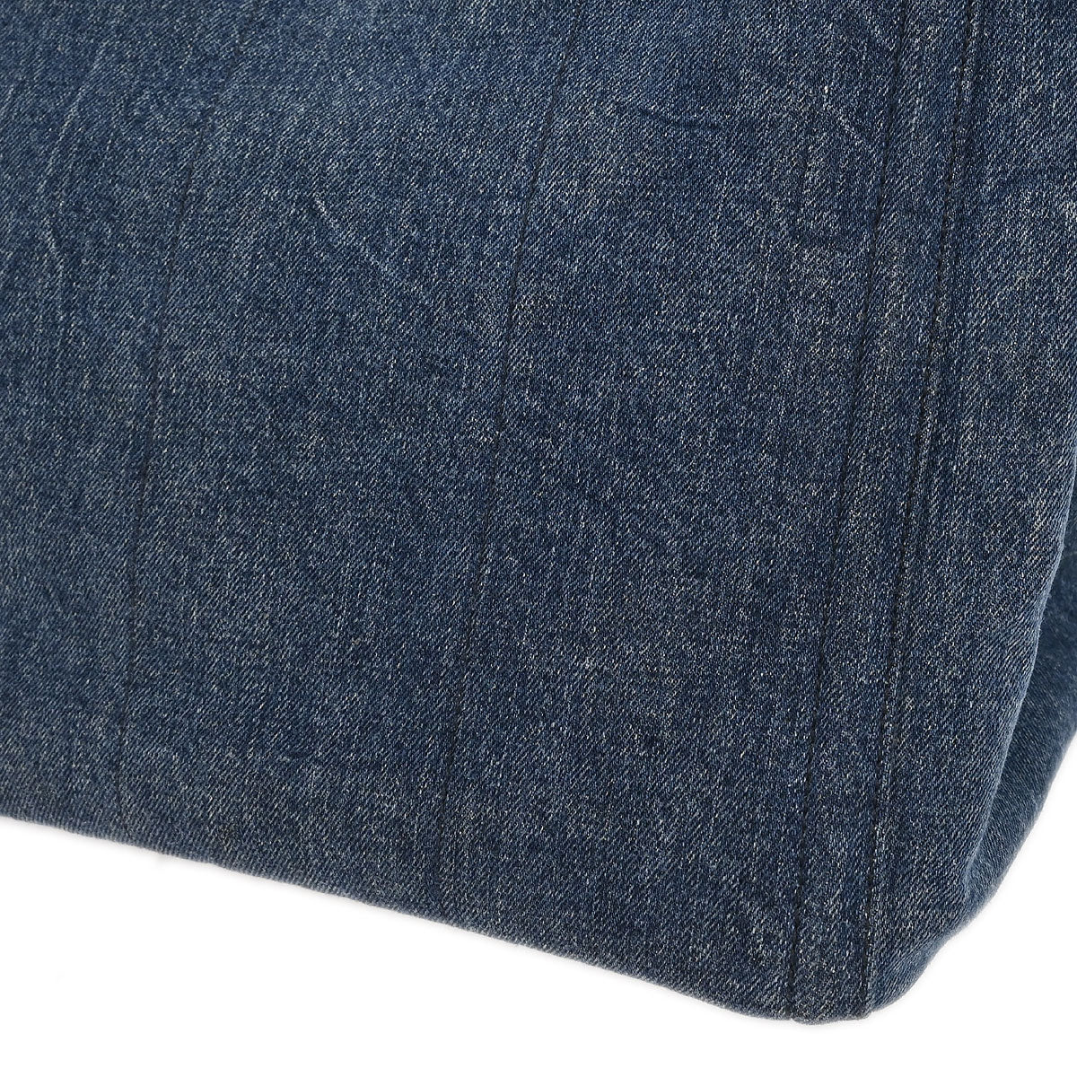 Prada Blue Denim Canapa Tote Handbag - Image 6