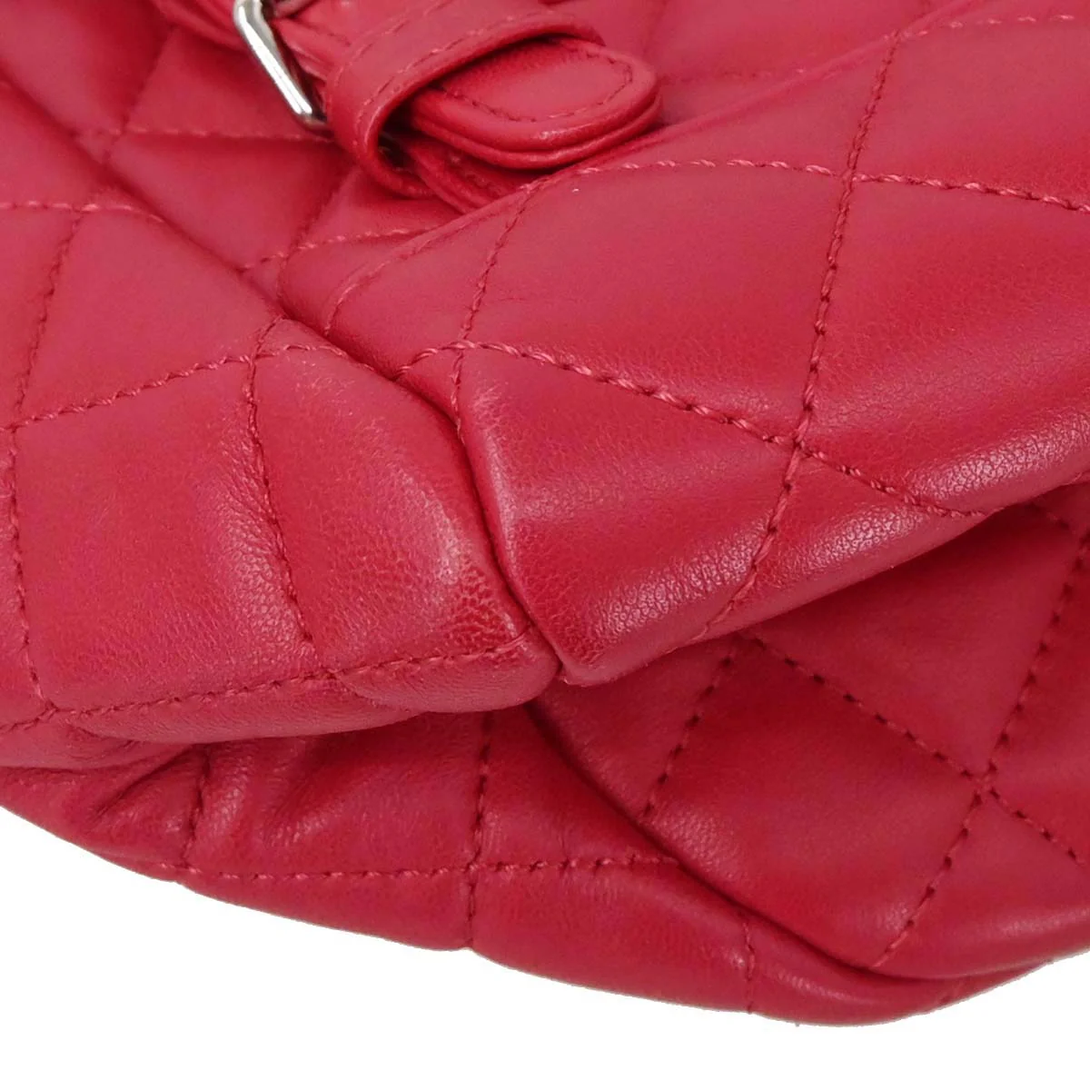 Chanel Red Lambskin Urban Spirit Backpack - Image 19