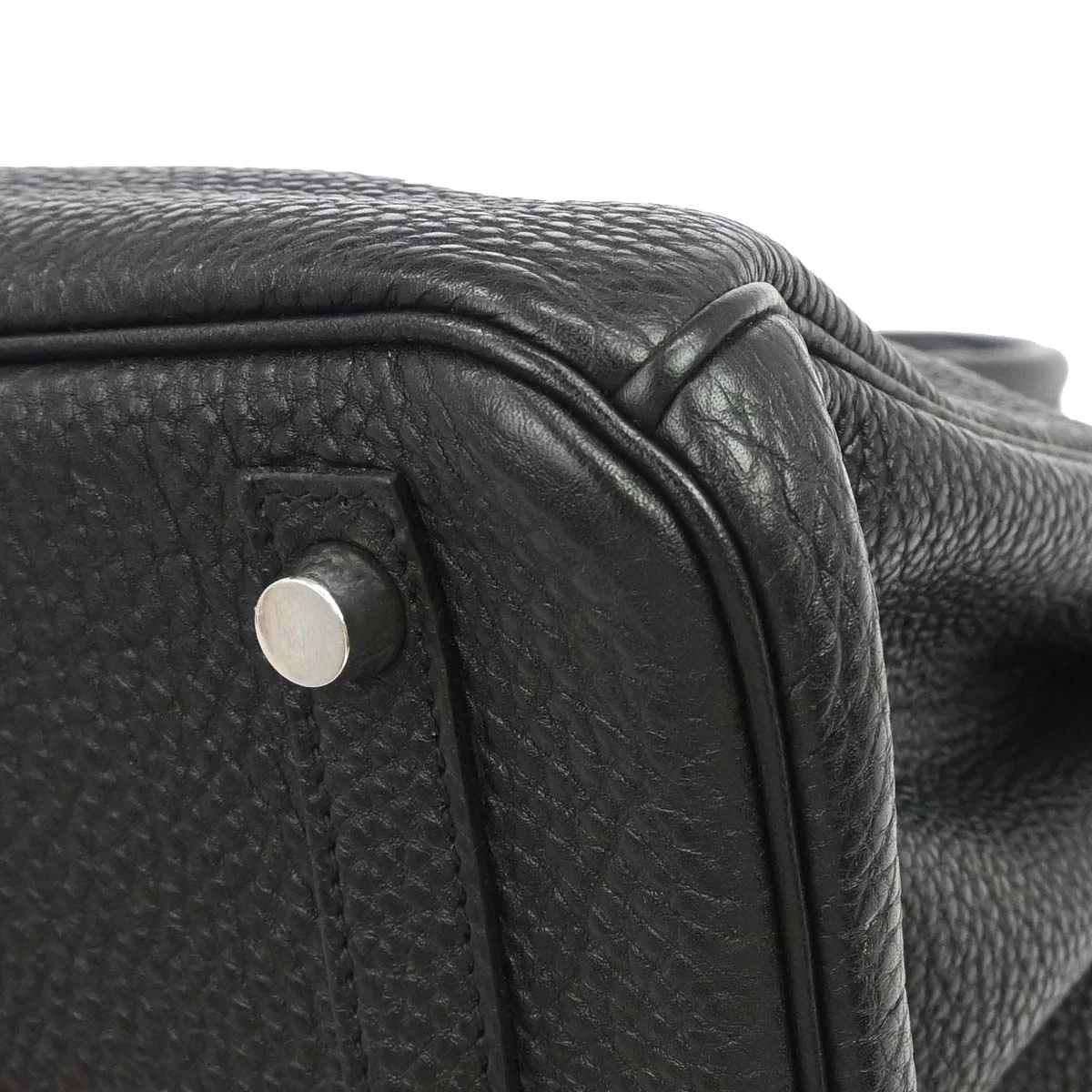 Hermes Black Togo Birkin 30 Handbag - Image 8