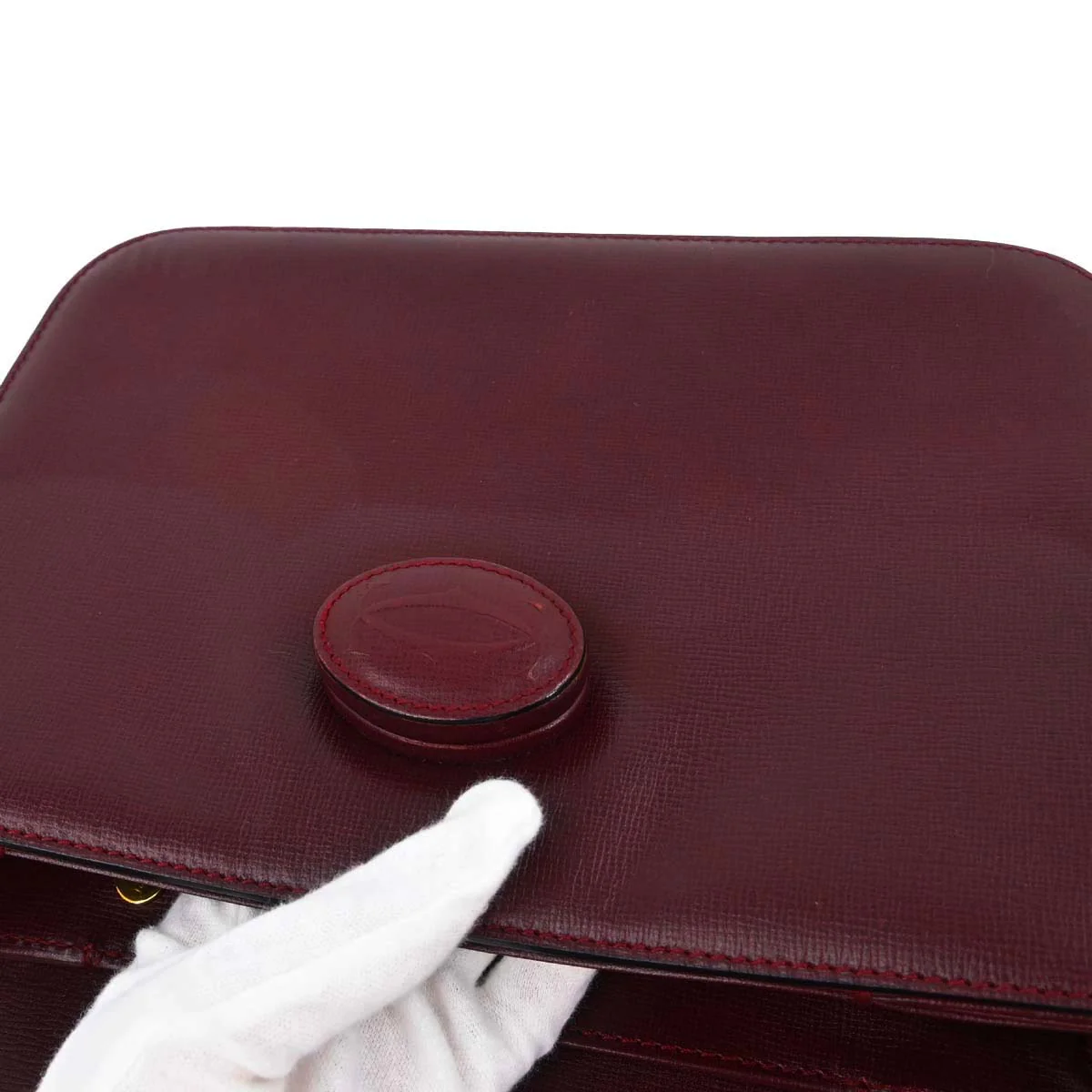 Cartier Bordeaux Shoulder Bag - Image 18