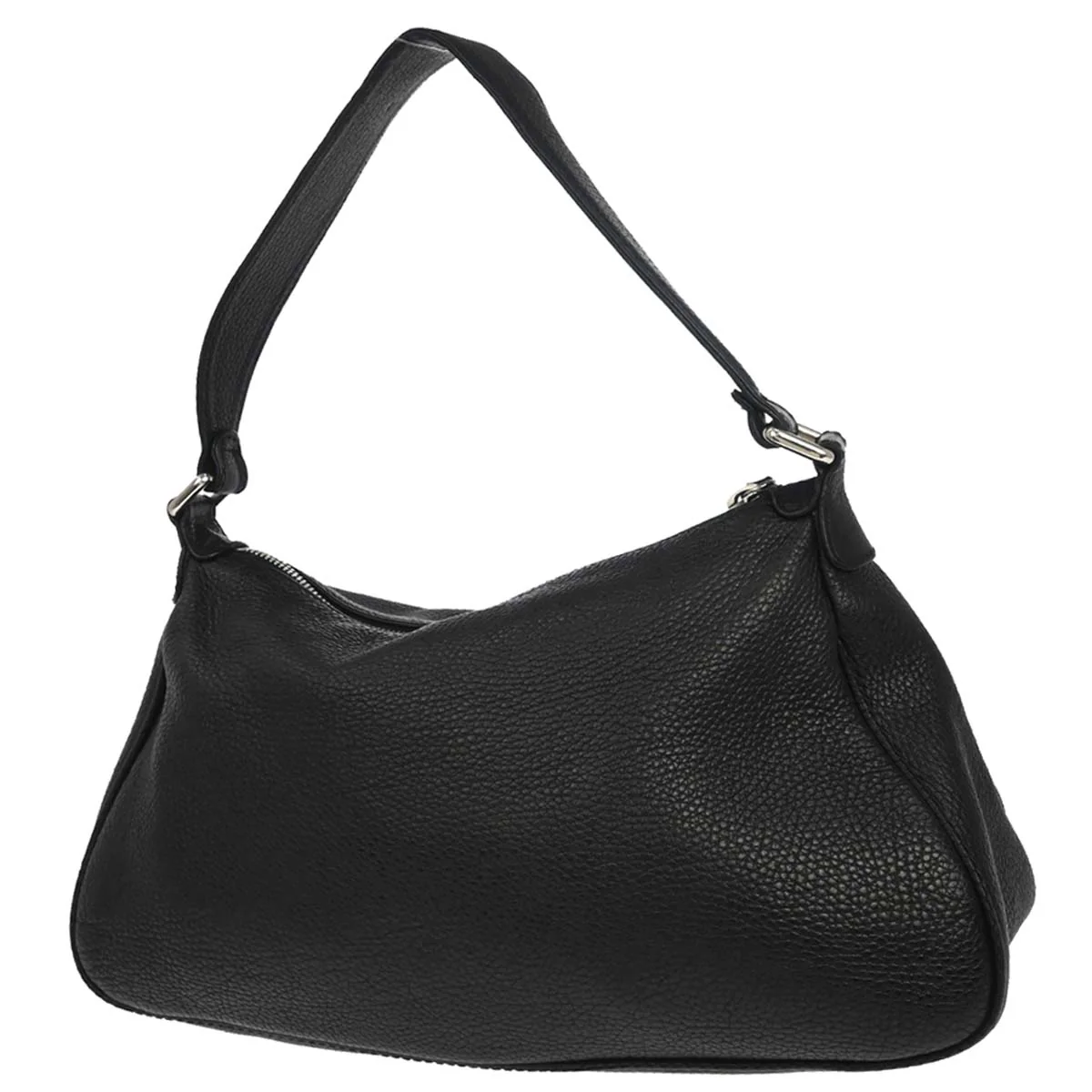 Chanel Black Calfskin Fringe Handbag - Image 2