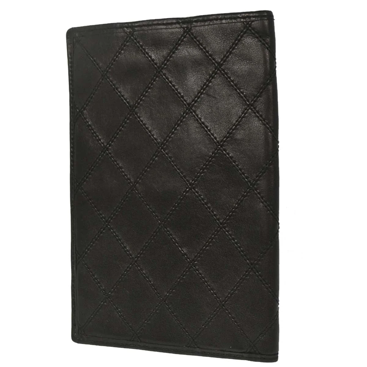 Chanel 2014 Black Lambskin Bicolore Wallet - Image 2