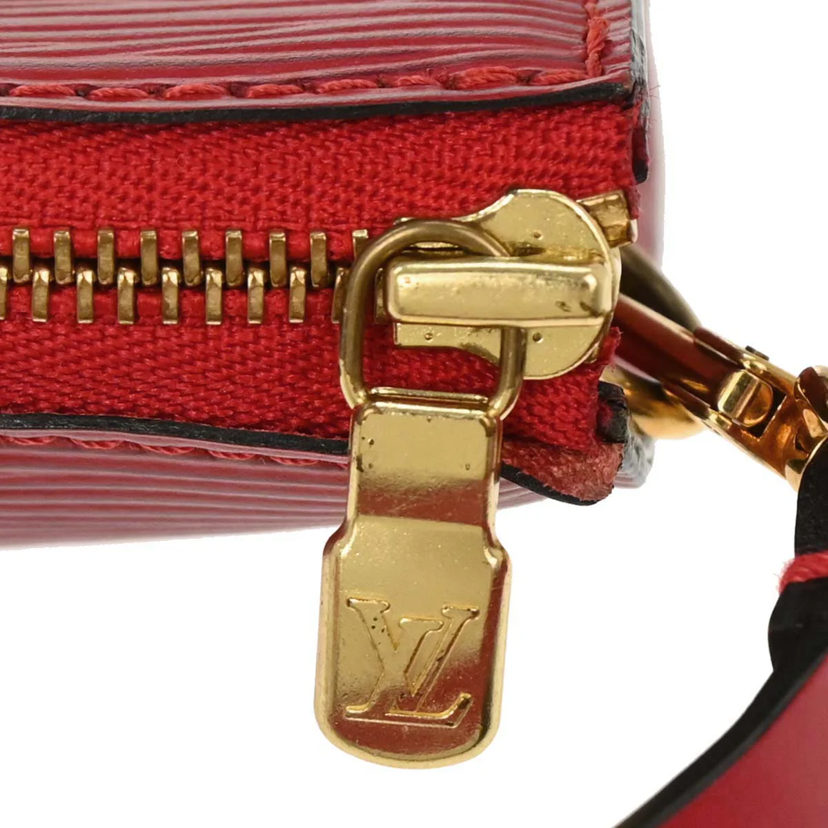 Louis Vuitton Red Epi Pochette Accessoires 21 Handbag M52957 - Image 12