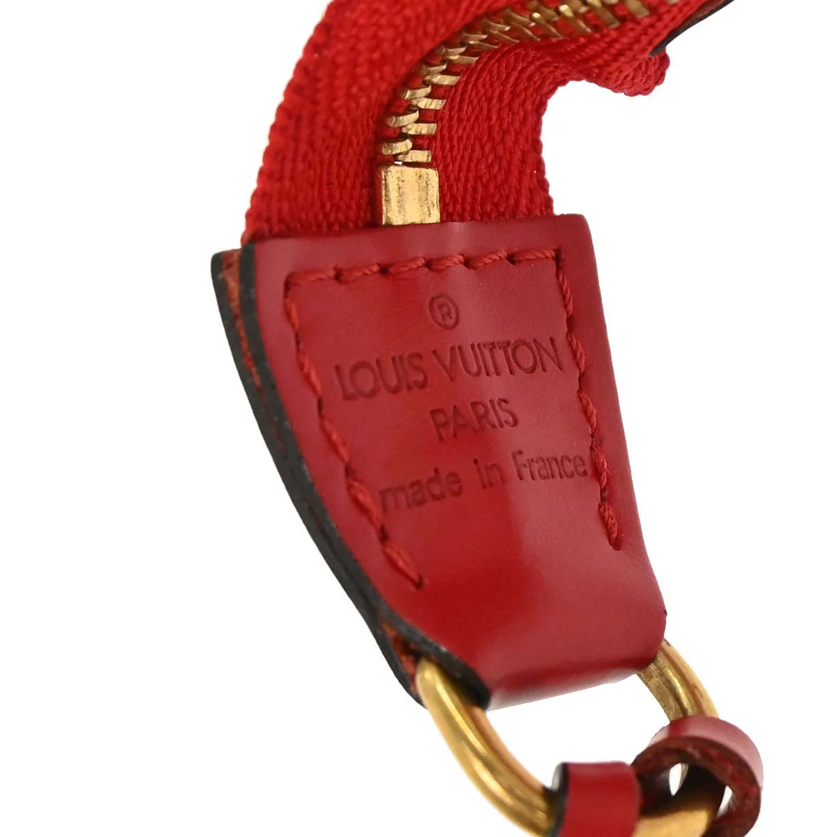 Louis Vuitton Red Epi Pochette Accessoires 21 Handbag M52957 - Image 13