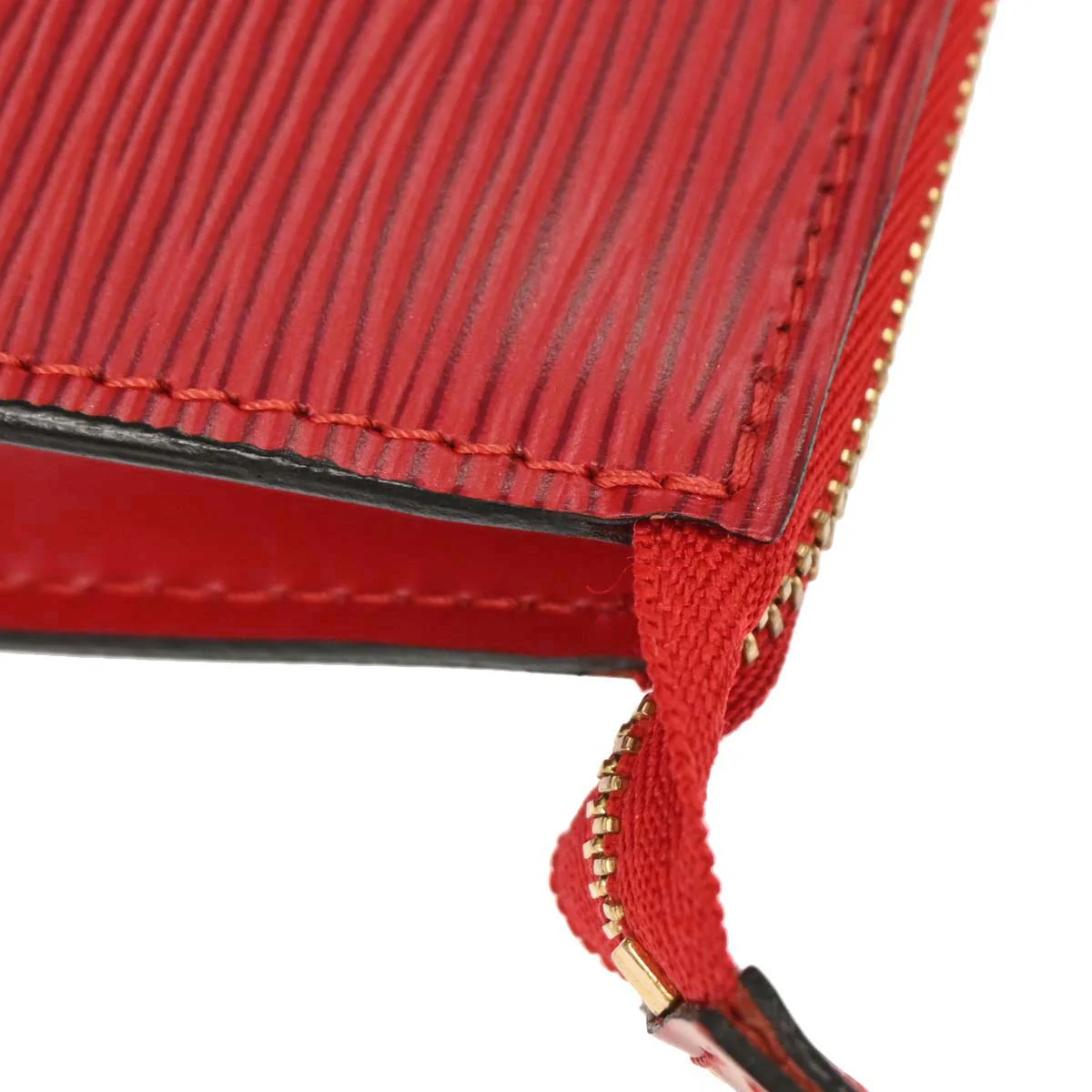 Louis Vuitton Red Epi Pochette Accessoires 21 Handbag M52957 - Image 14