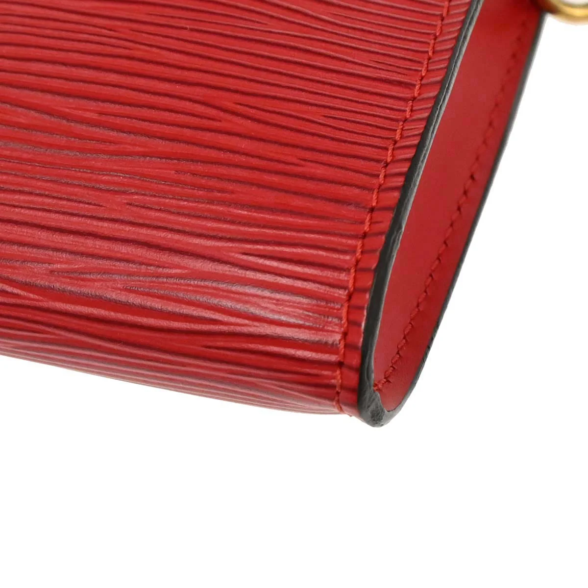 Louis Vuitton Red Epi Pochette Accessoires 21 Handbag M52957 - Image 5
