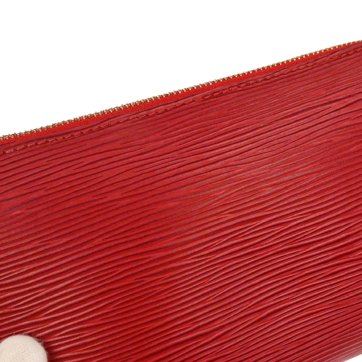 Louis Vuitton Red Epi Pochette Accessoires 21 Handbag M52957 - Image 7