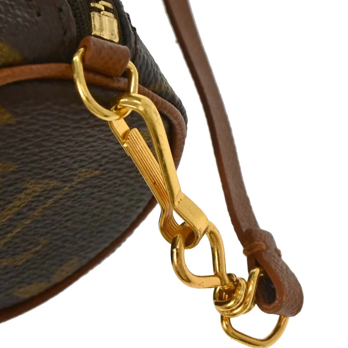 Louis Vuitton Monogram Papillon Attached Pouch Bag - Image 6