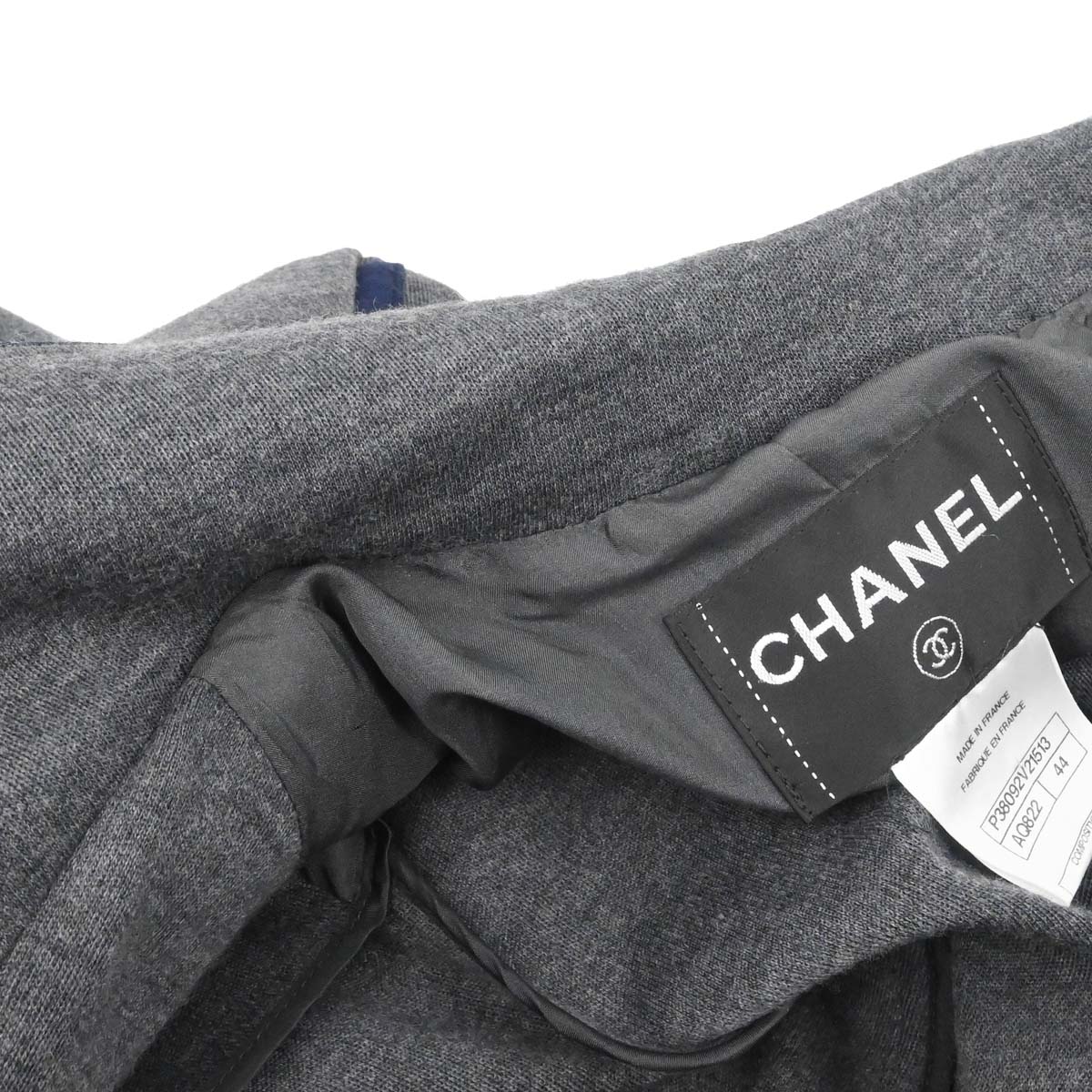 Chanel 2010 Single Breasted Jacket Gray #44 - Image 19