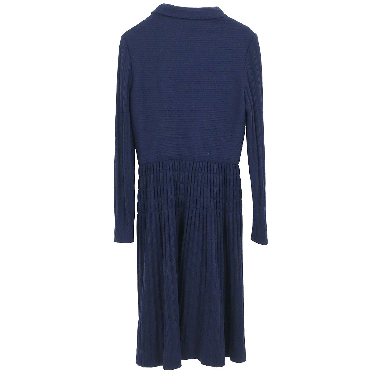 Chanel 1995 Dress Navy #38 - Image 2