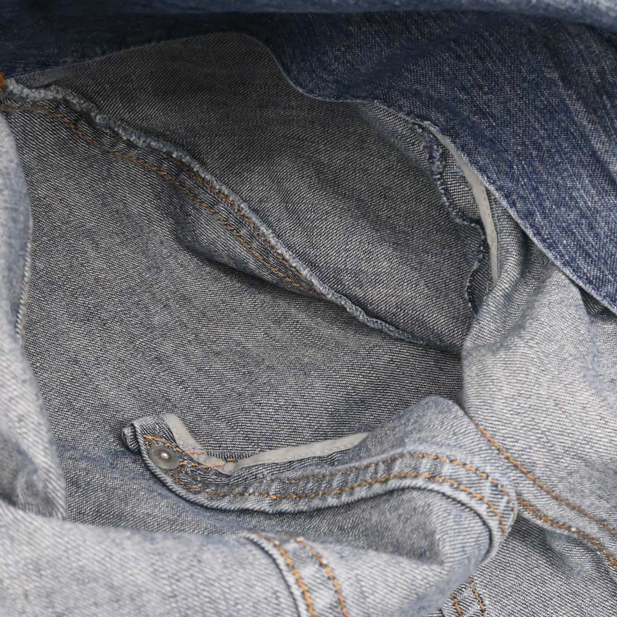 Christian Dior 2005 Single Breasted Denim Jacket Blue #42 - Image 15