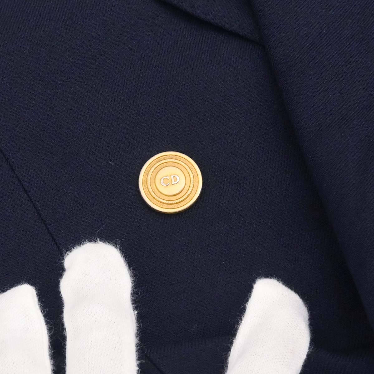 Christian Dior Double Breasted Jacket Navy - Image 5