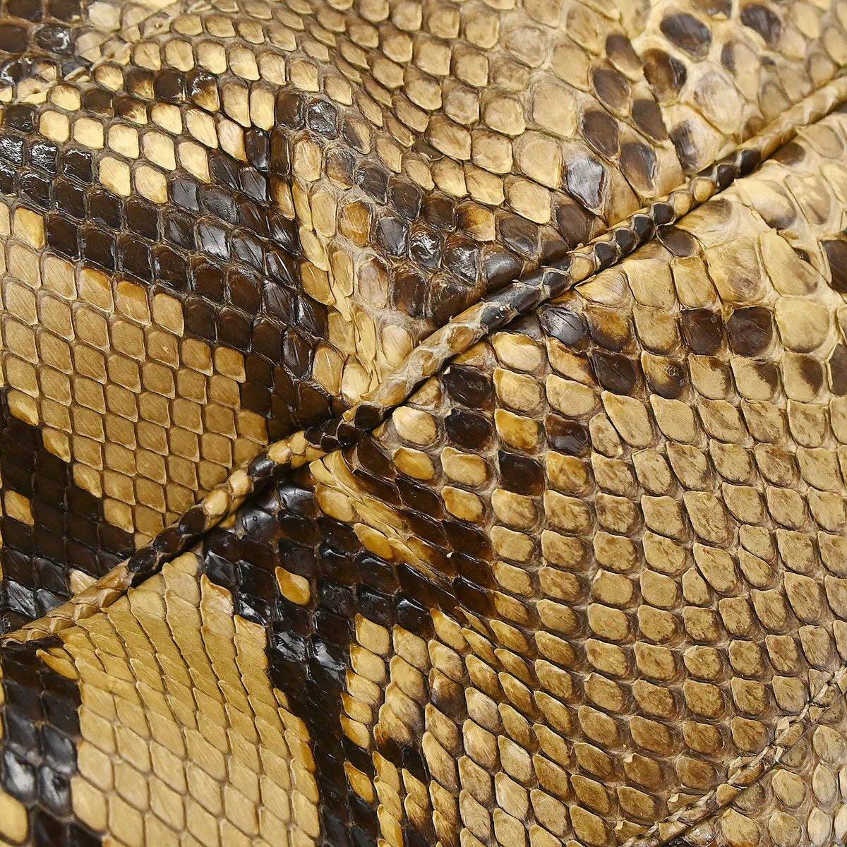 Gucci * Beige Python Bamboo 2way Handbag - Image 6