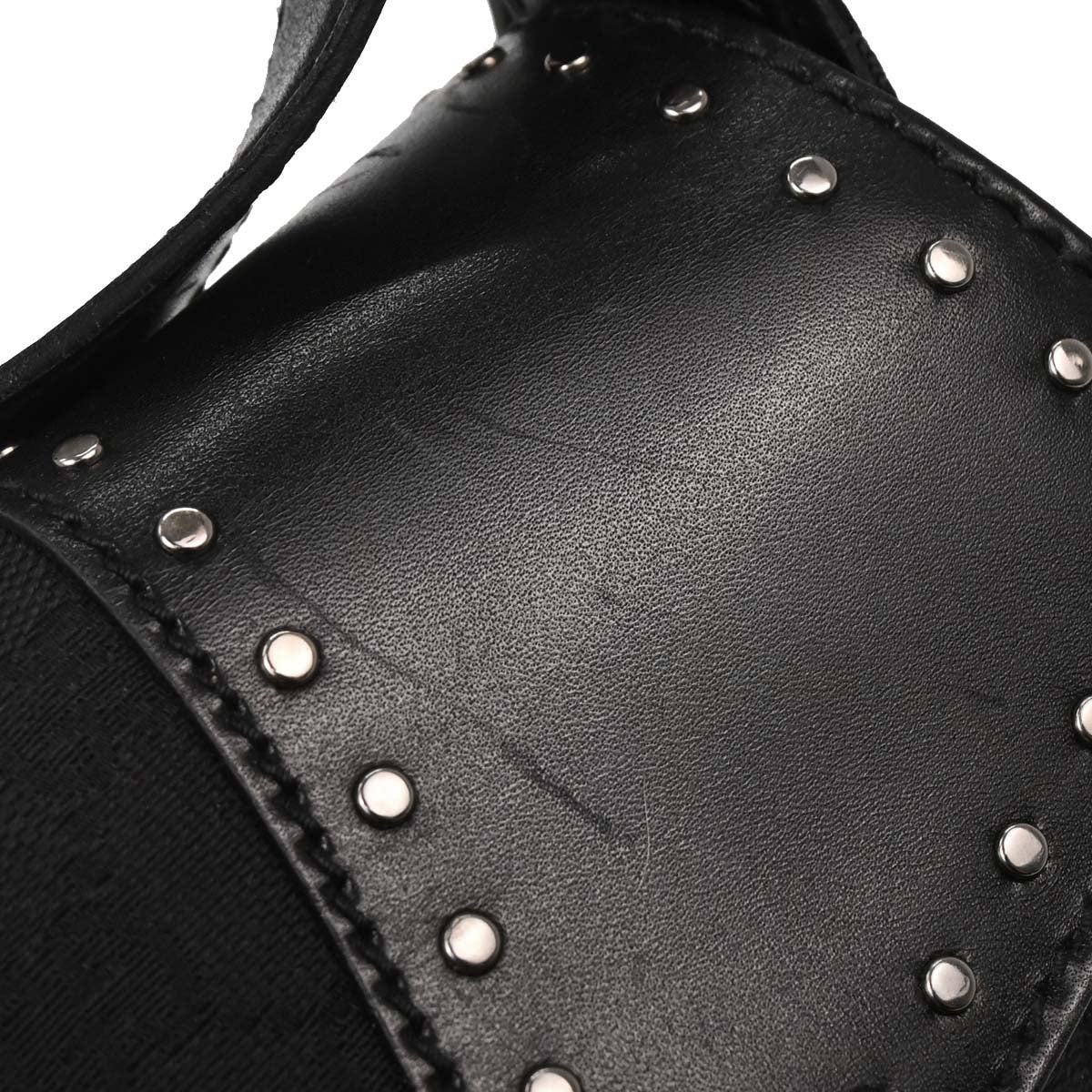 Gucci Black Horsebit GG Handbag - Image 12