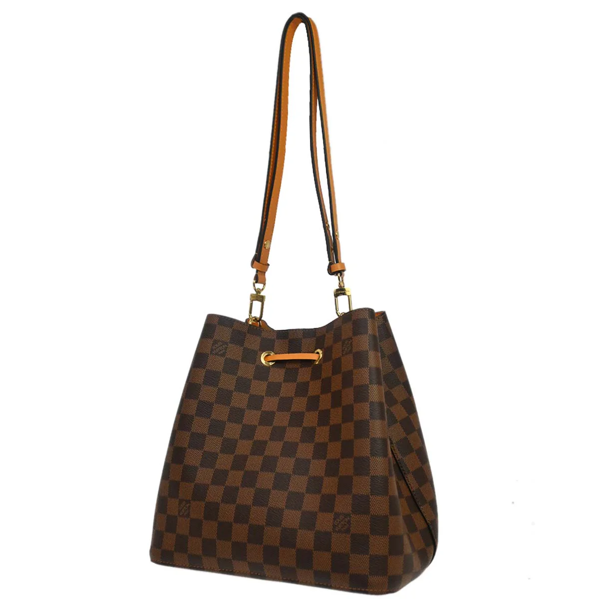 Louis Vuitton Saffron Damier Neo Noe Shoulder Bag N40213 - Image 2