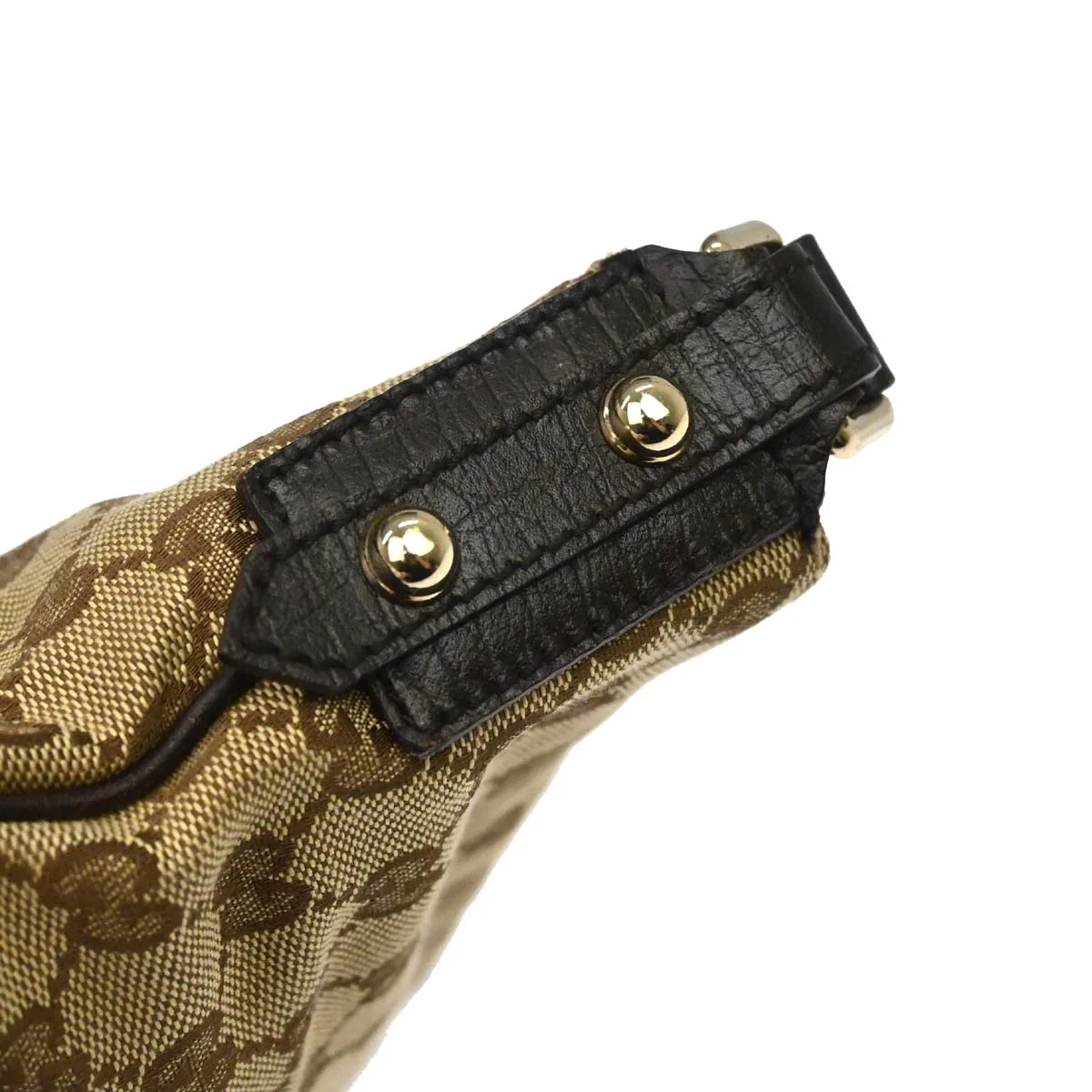 Gucci Brown GG Canvas Sherry Horsebit Shoulder Bag - Image 8