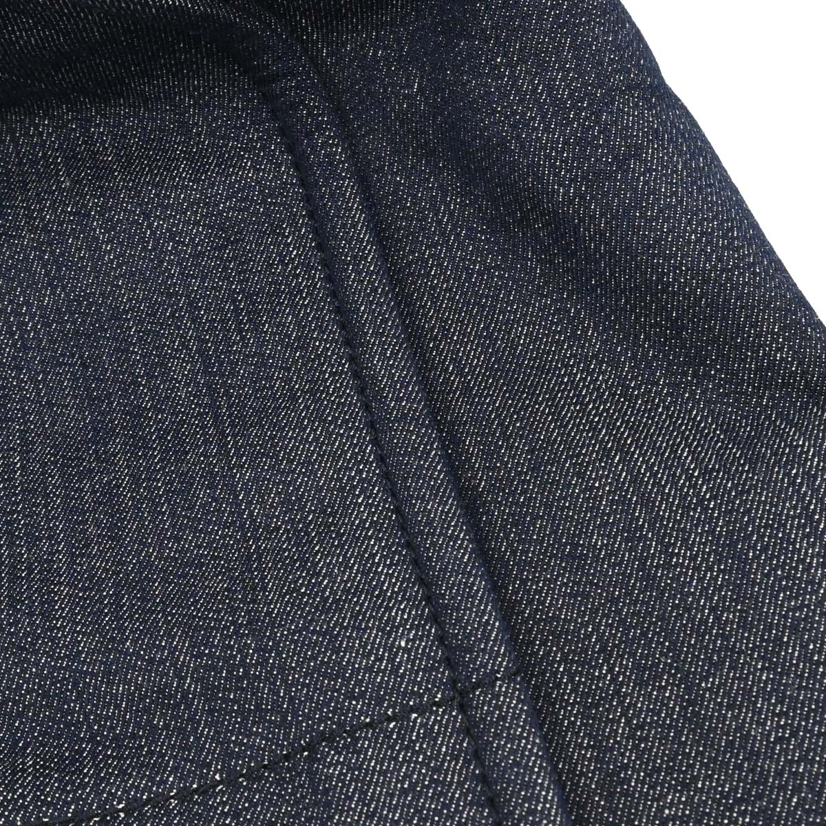 Chanel 2014-2015 Navy Denim Medium Deauville 2way Shoulder Tote Handbag - Image 14