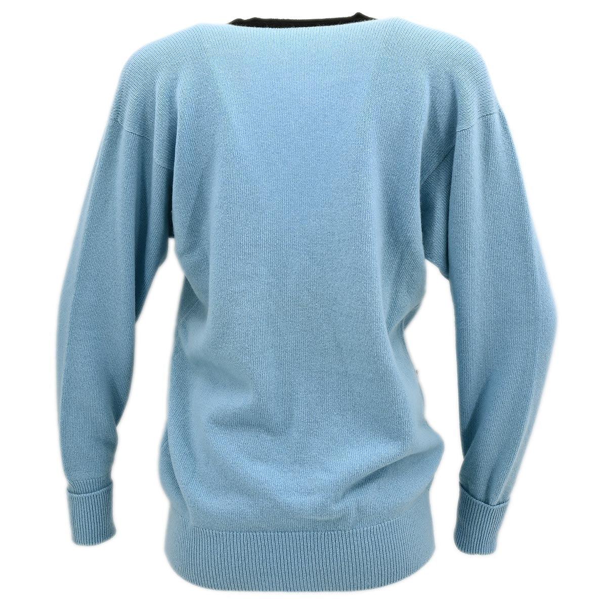 Chanel Cardigan Blue #38 - Image 2