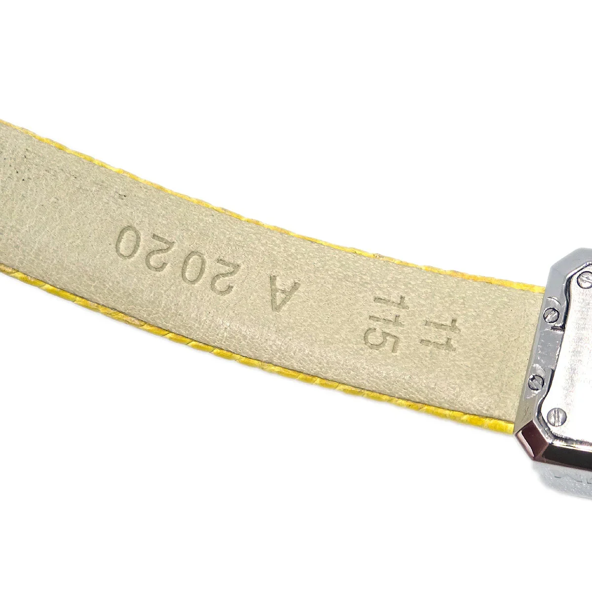 Corum * Sugar Cube Ref.137.425.47 Quartz Watch SS Diamond Yellow - Image 7