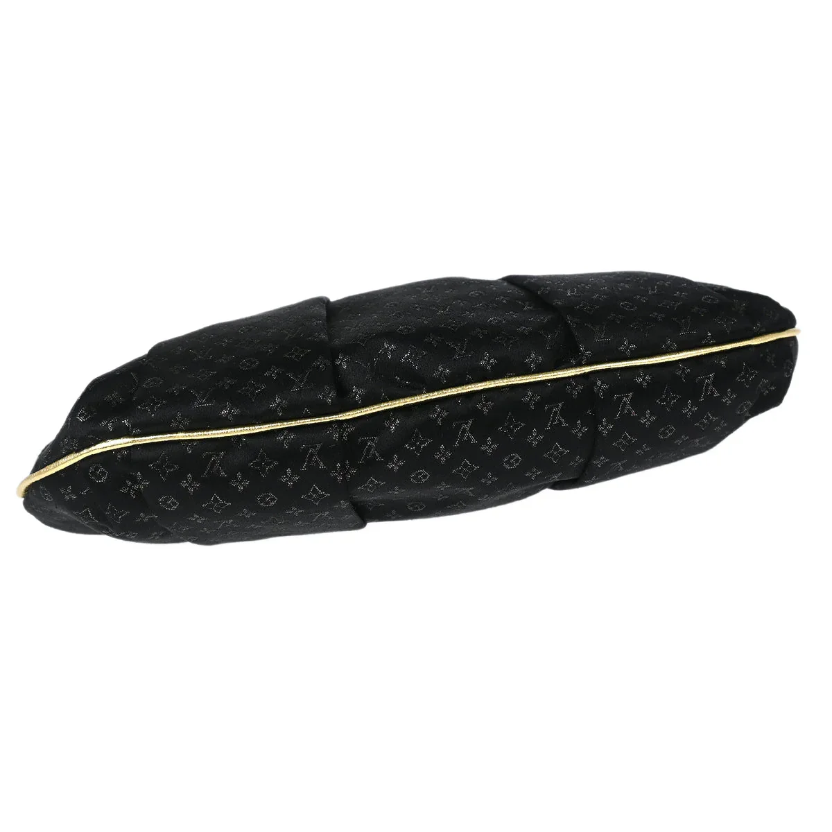 Louis Vuitton * 2006 Black Satin Aumoniere M92062 - Image 3