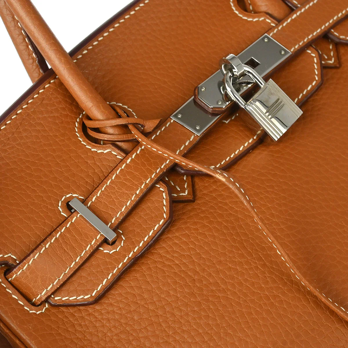 Hermes 2006 Gold Togo Birkin 30 Handbag - Image 6