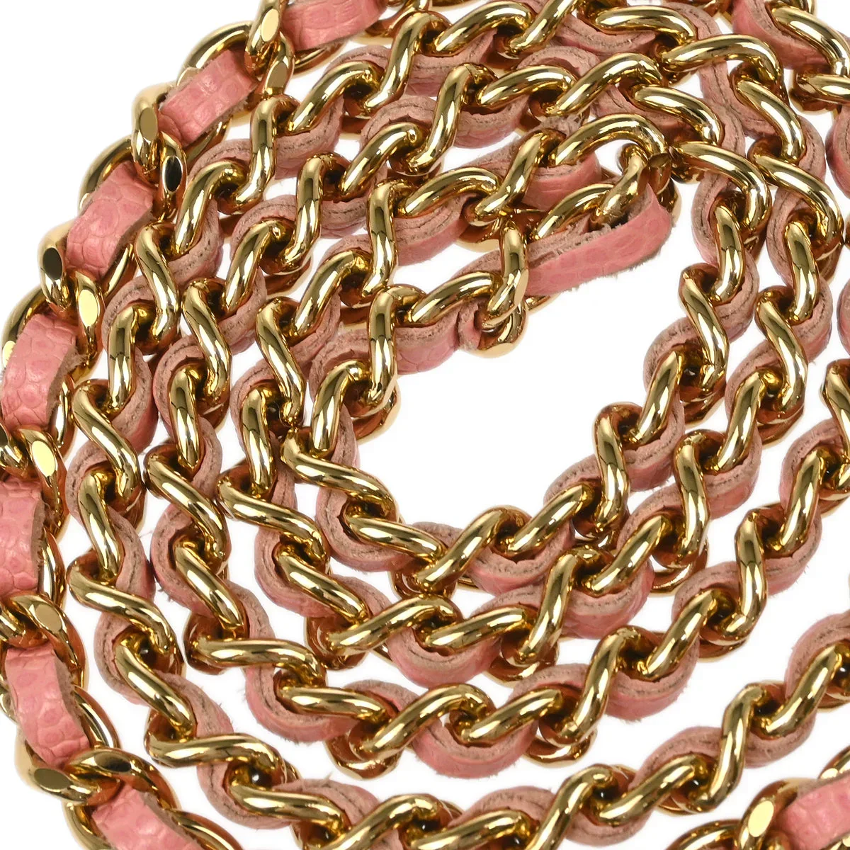 Chanel 2005-2006 Pink Caviar Timeless WOC Chain Shoulder Wallet Bag - Image 4