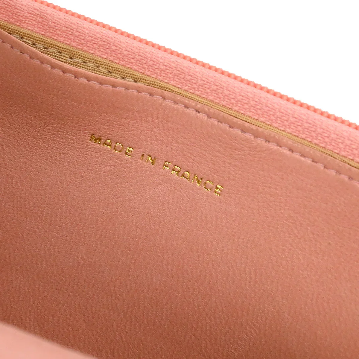 Chanel 2005-2006 Pink Caviar Timeless WOC Chain Shoulder Wallet Bag - Image 7