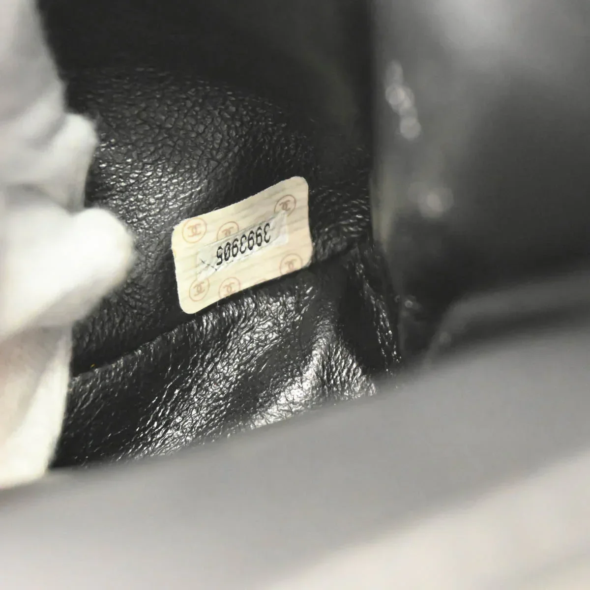 Chanel 1994-1996 Black Lambskin Double Sided Classic Flap Shoulder Bag - Image 11