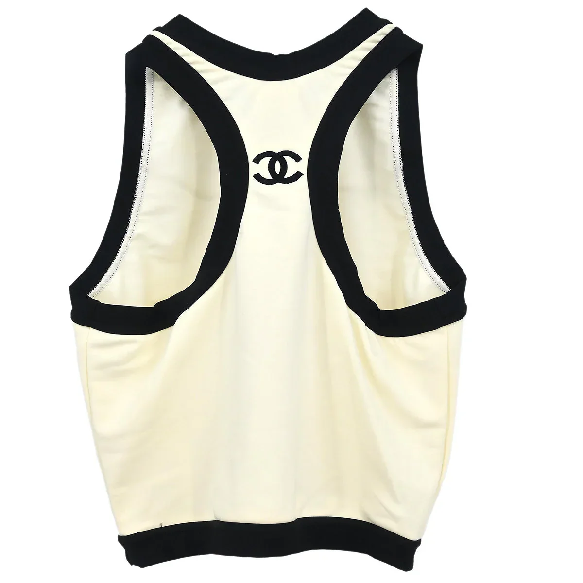 Chanel 1996 Sleeveless Top White #42 - Image 2