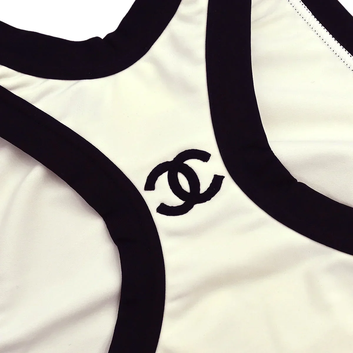 Chanel 1996 Sleeveless Top White #42 - Image 6