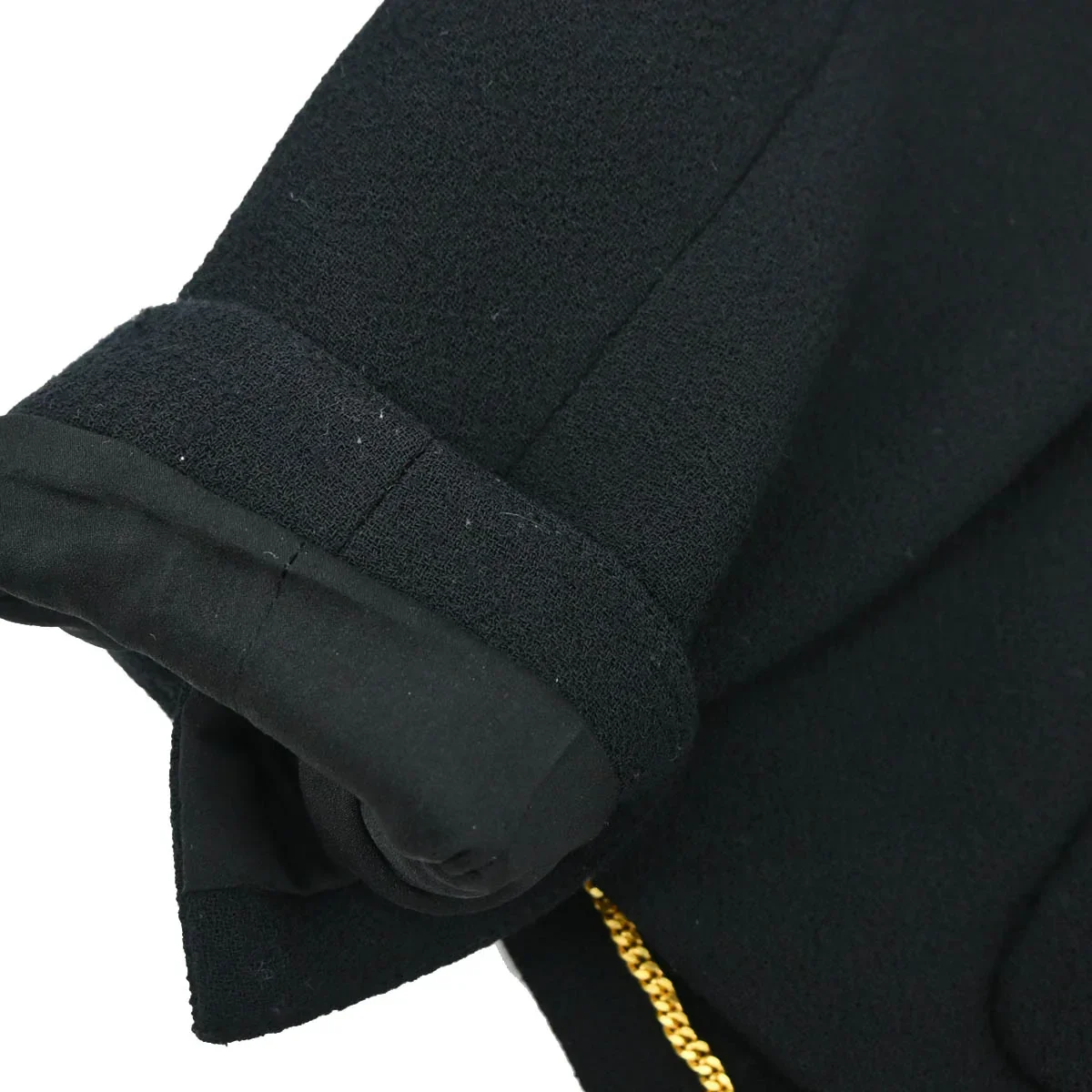 Chanel 1996 Single Breasted Jacket Black #38 - Image 5