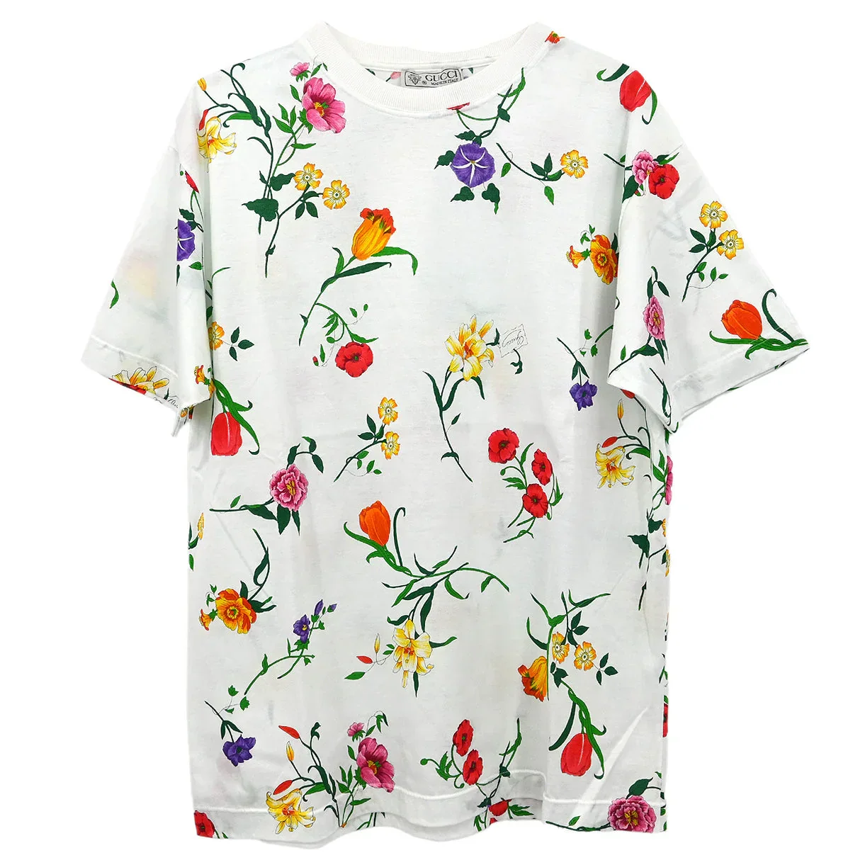 Gucci Short Sleeve Top T-shirt White #L