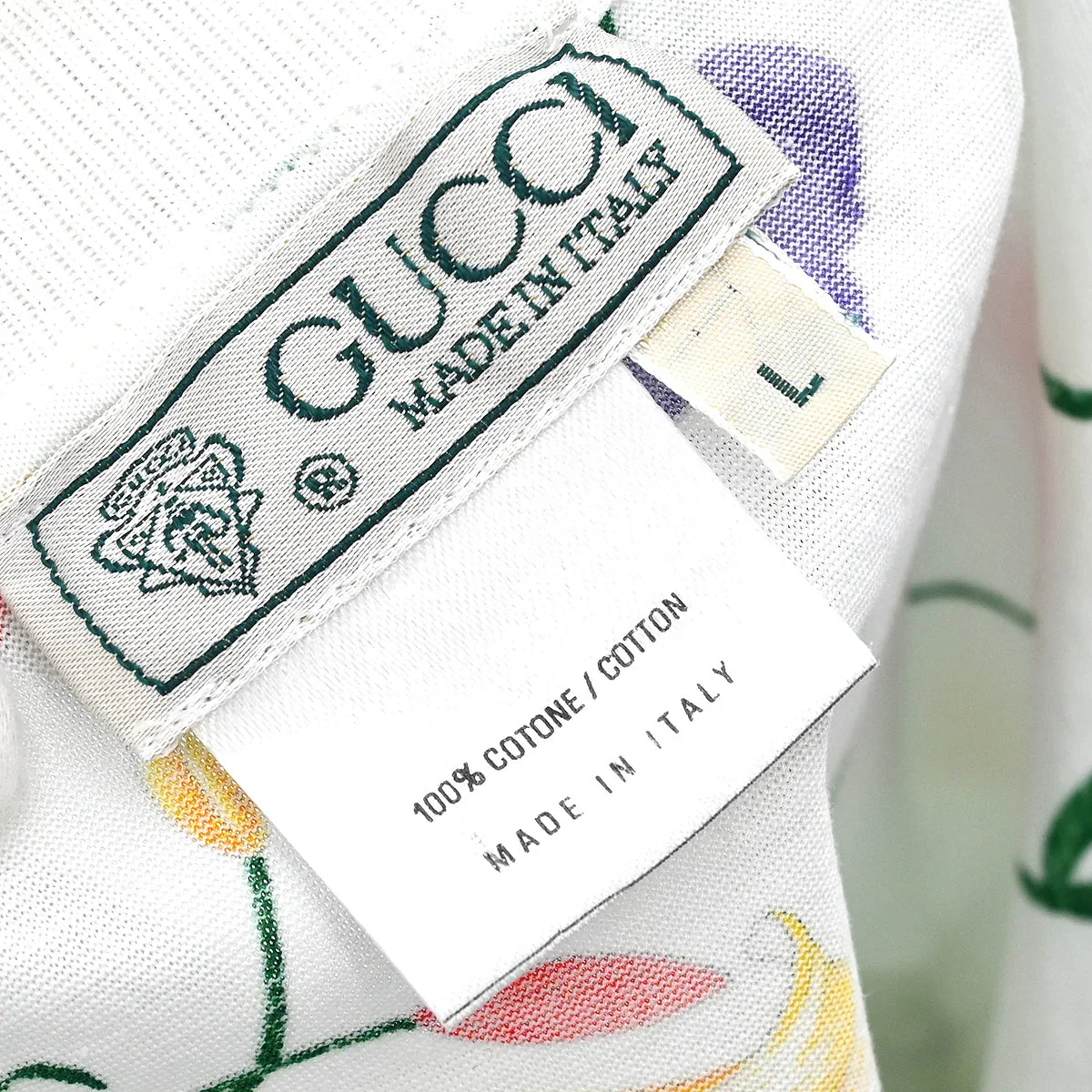 Gucci Short Sleeve Top T-shirt White #L - Image 8