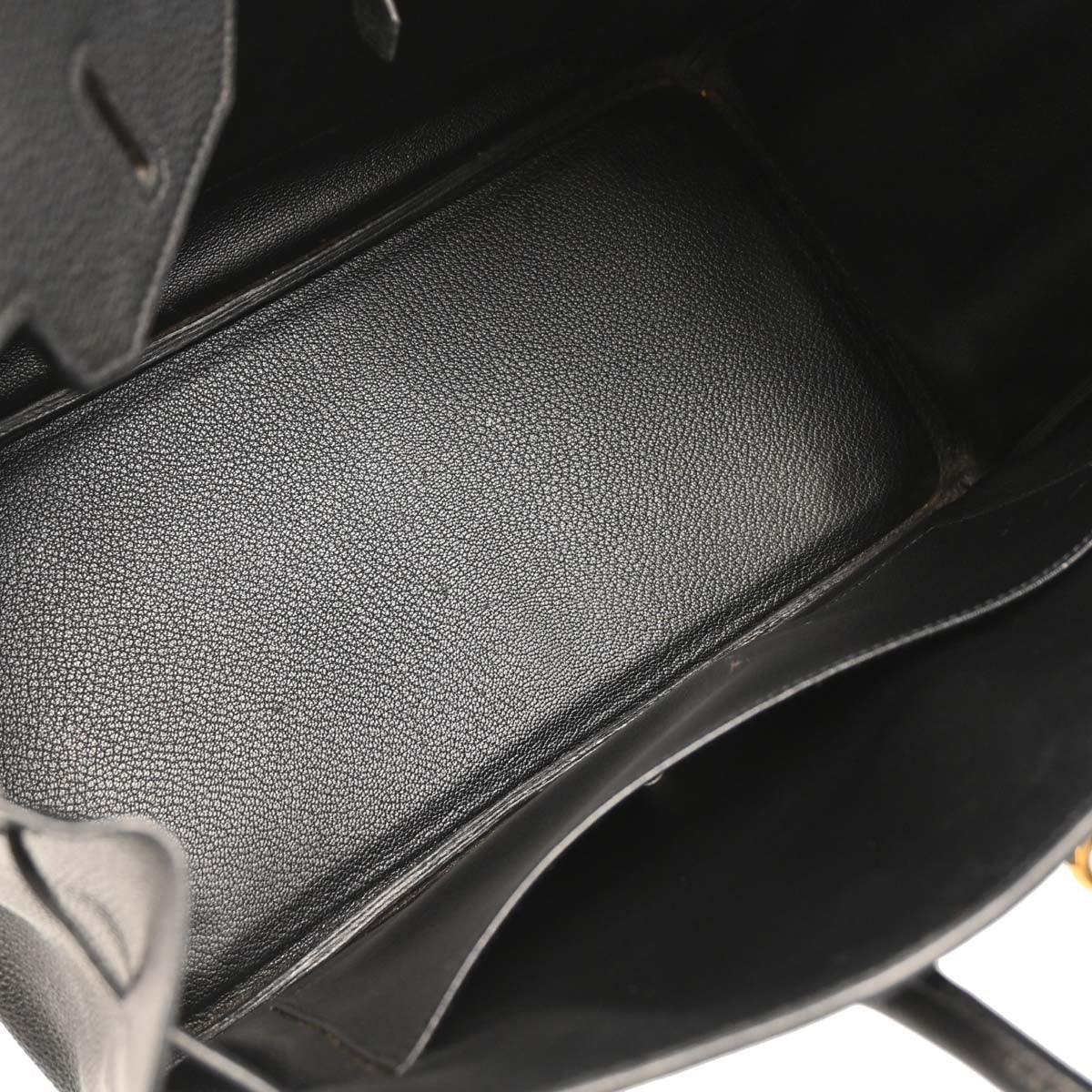Hermes Black Togo Birkin 35 Handbag - Image 8