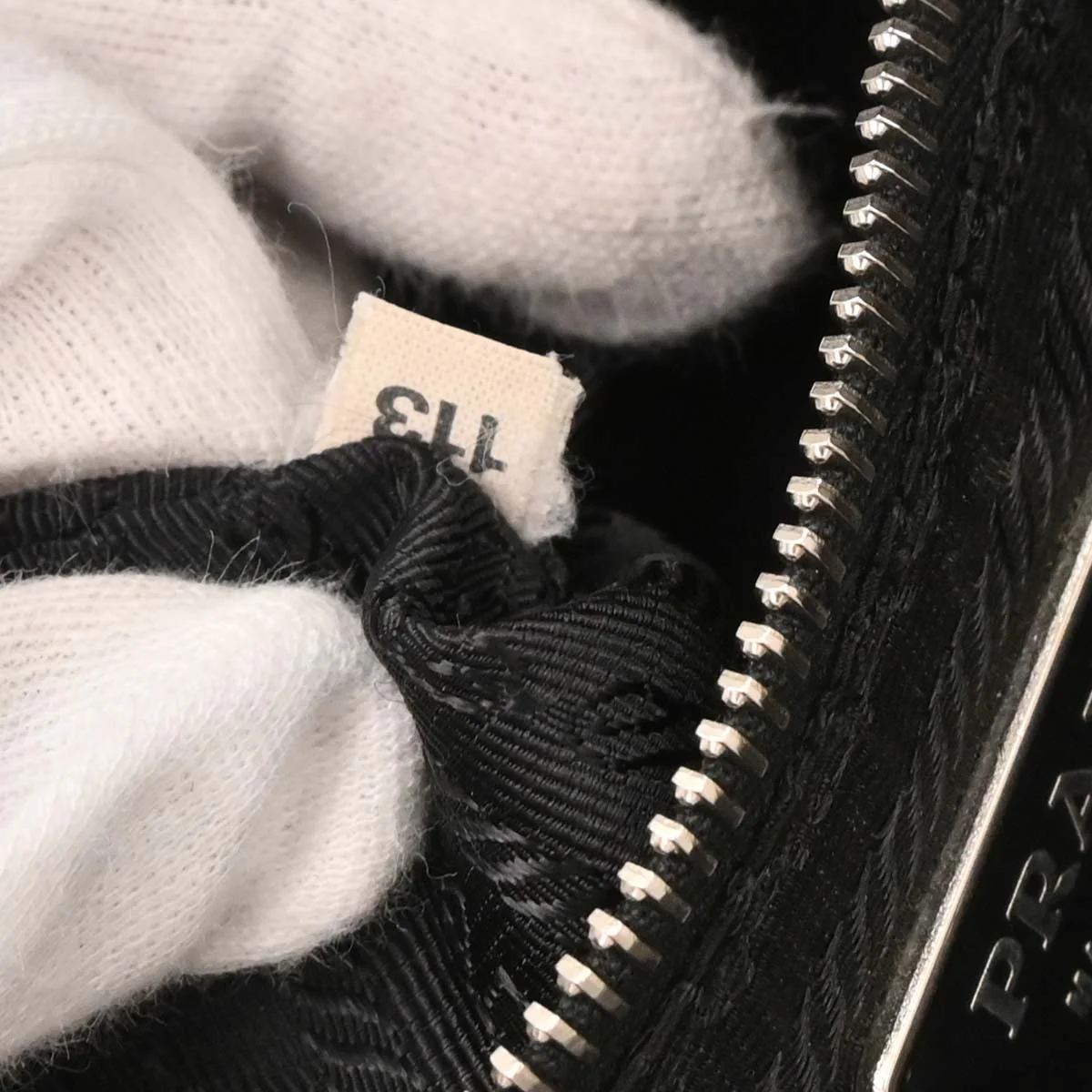 Prada Black Calfskin Handbag - Image 10