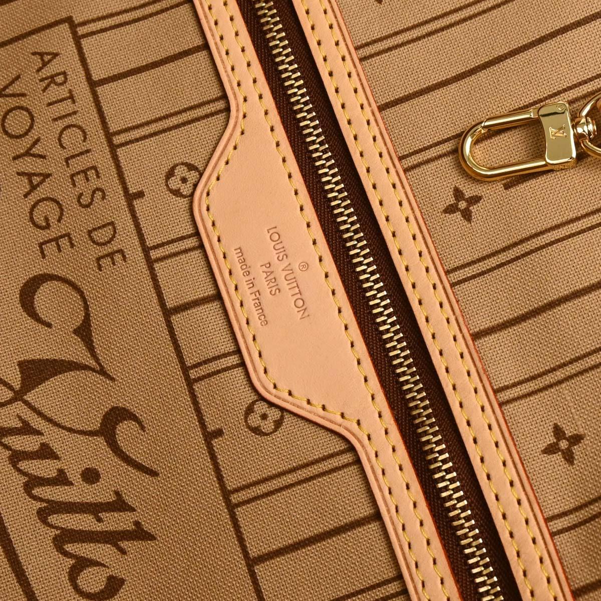 Louis Vuitton 2009 Monogram Neverfull GM Tote Handbag M40157 - Image 9