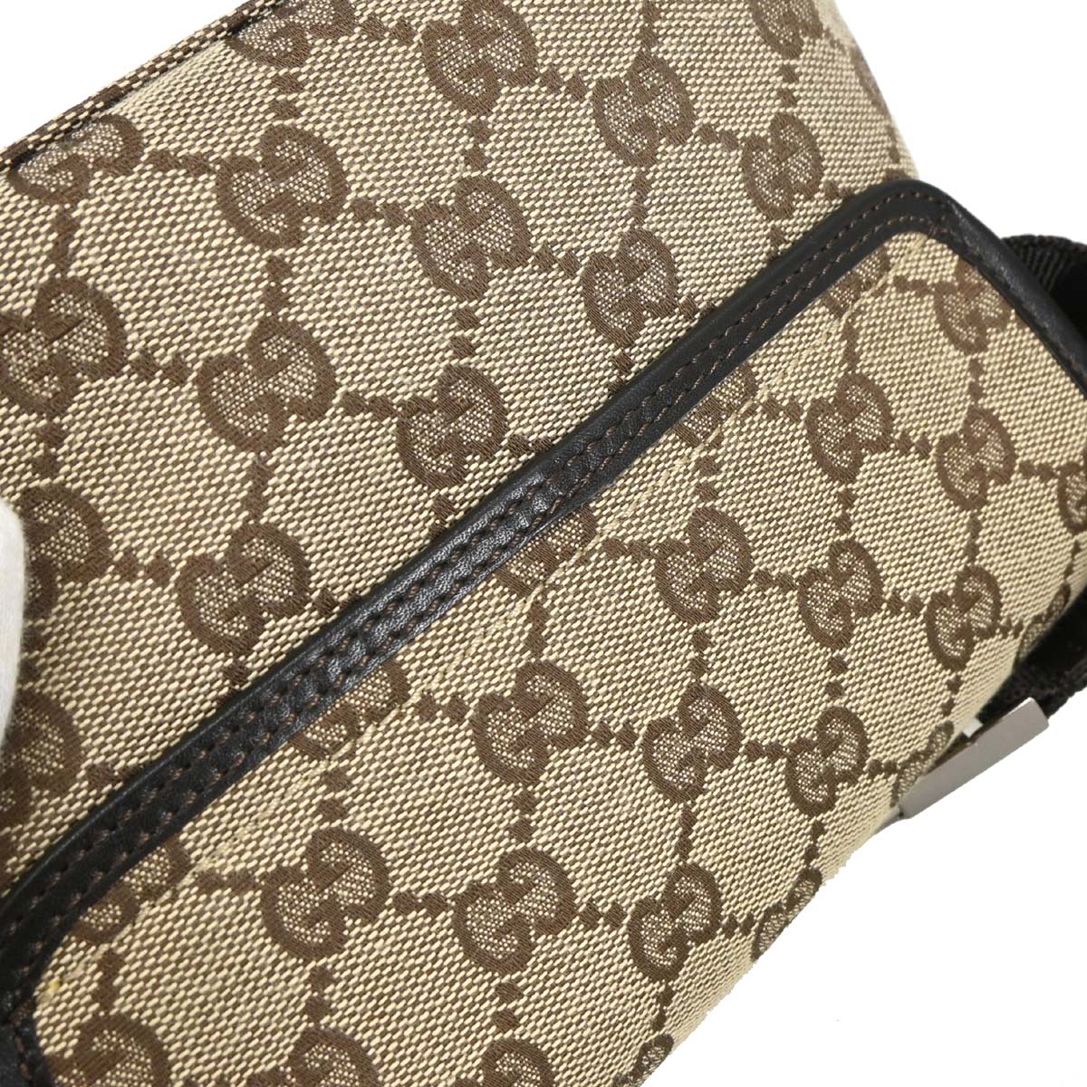Gucci Beige GG Waist Bum Bag - Image 5