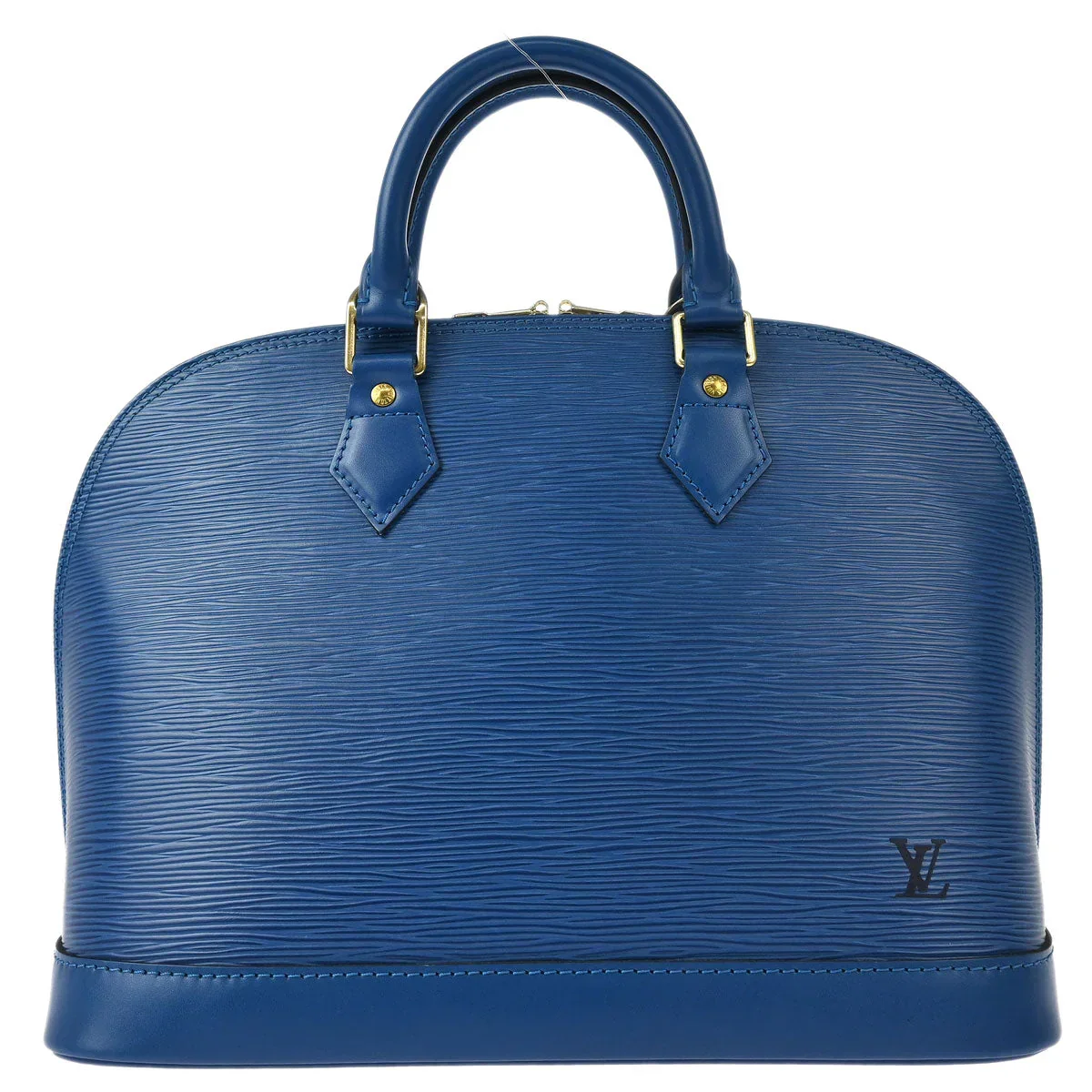Louis Vuitton 1998 Blue Epi Alma Handbag M52145