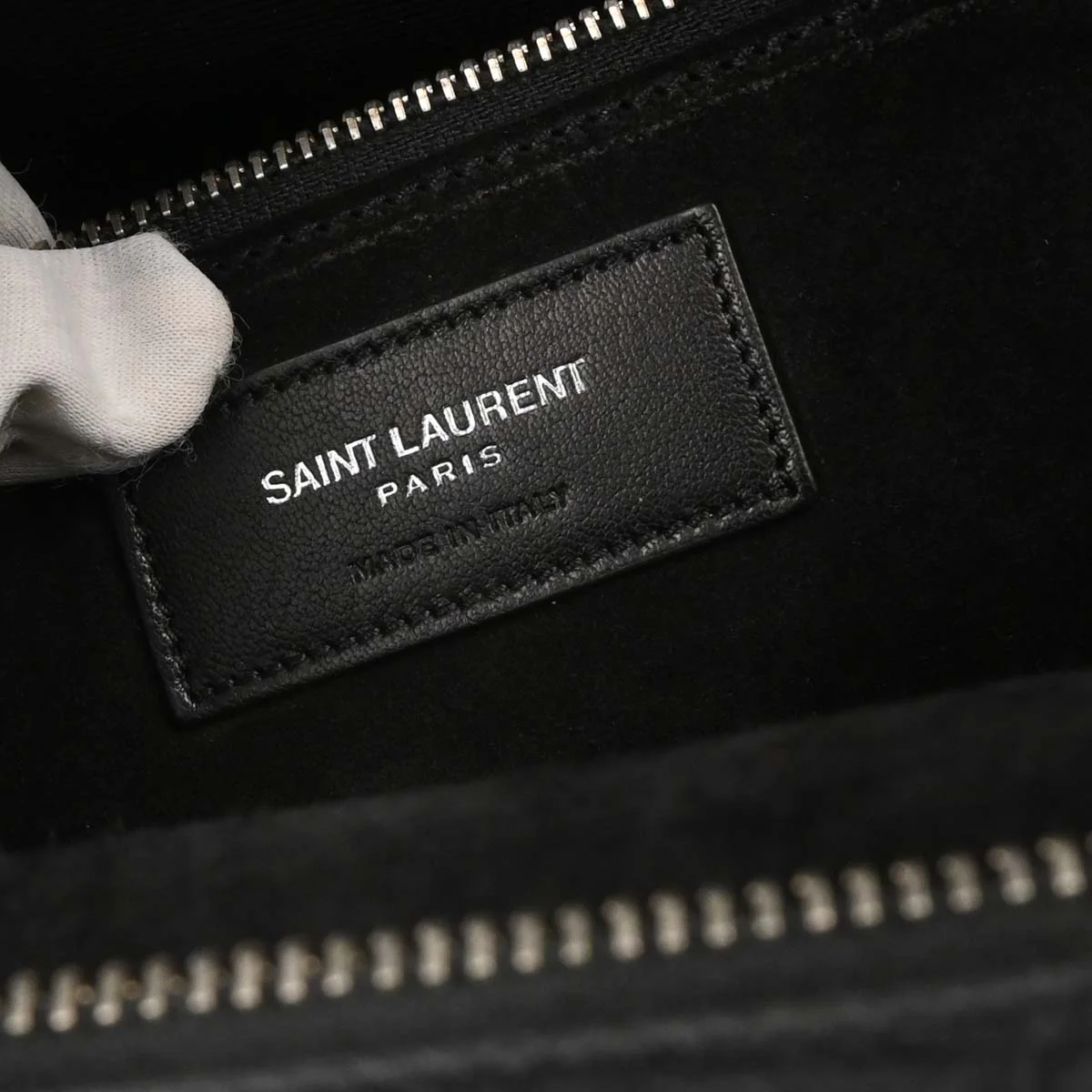 Saint Laurent * Cabas Rive Gouche Handbag - Image 9