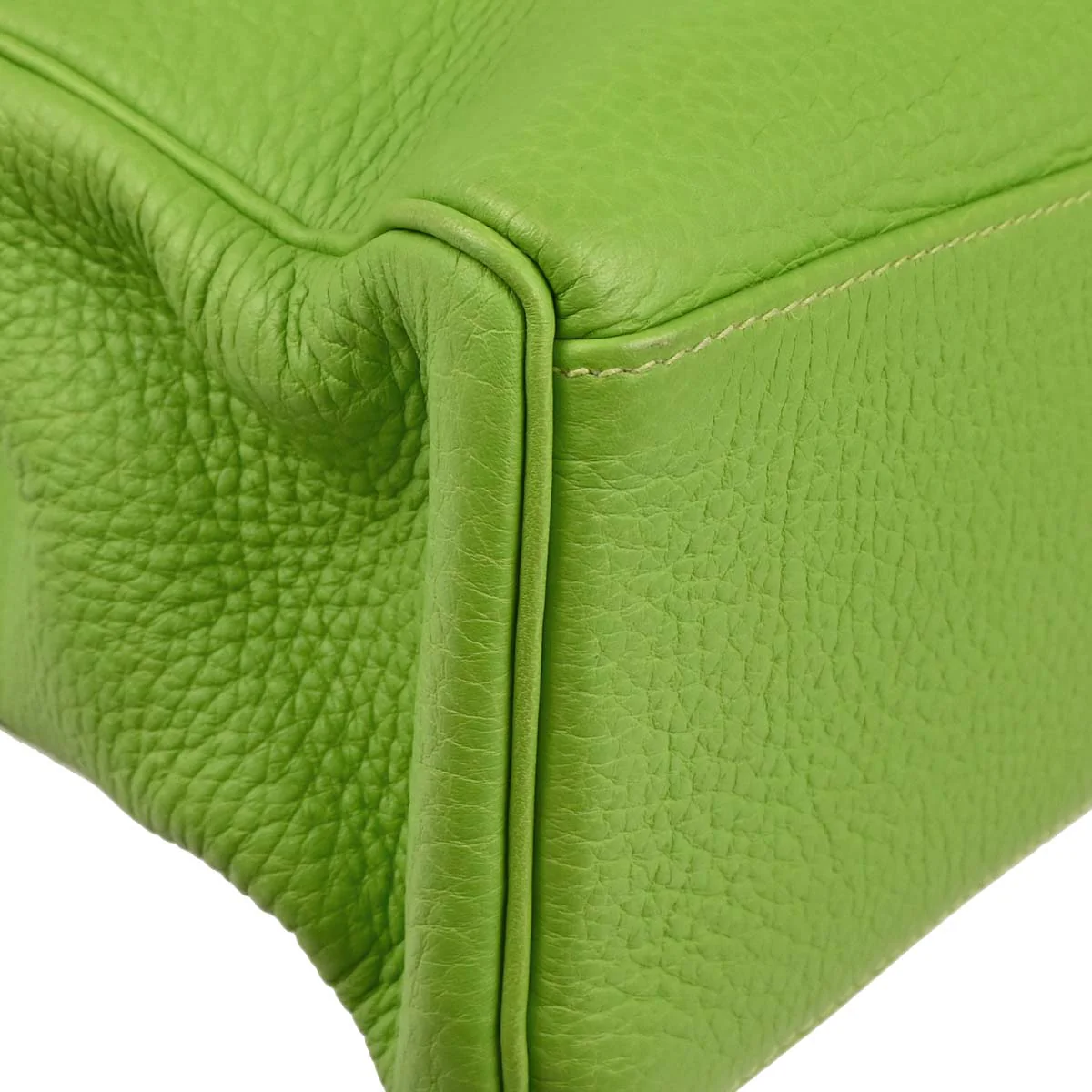 Hermes 2004 Apple Green Taurillon Clemence Kelly A Dos GM Backpack - Image 5