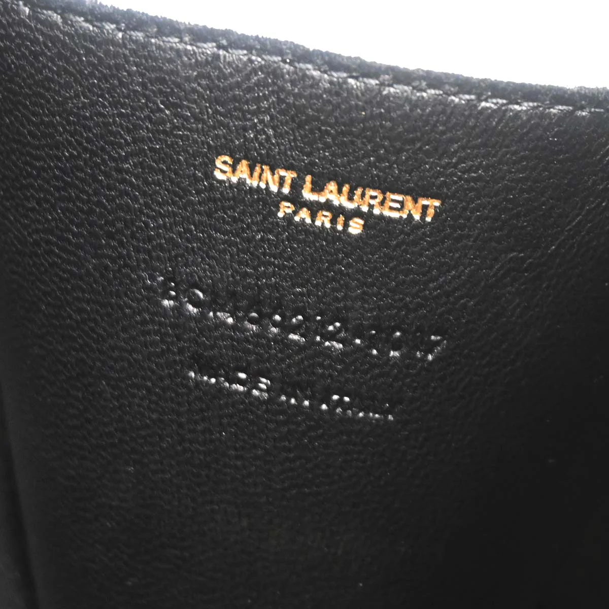 Saint Laurent Black Leather Love Box Shoulder Bag - Image 10