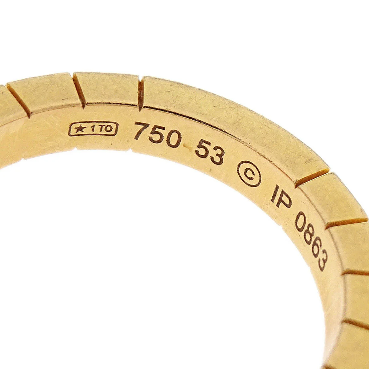 Cartier Lanieres Gold Au750 #53 - Image 4
